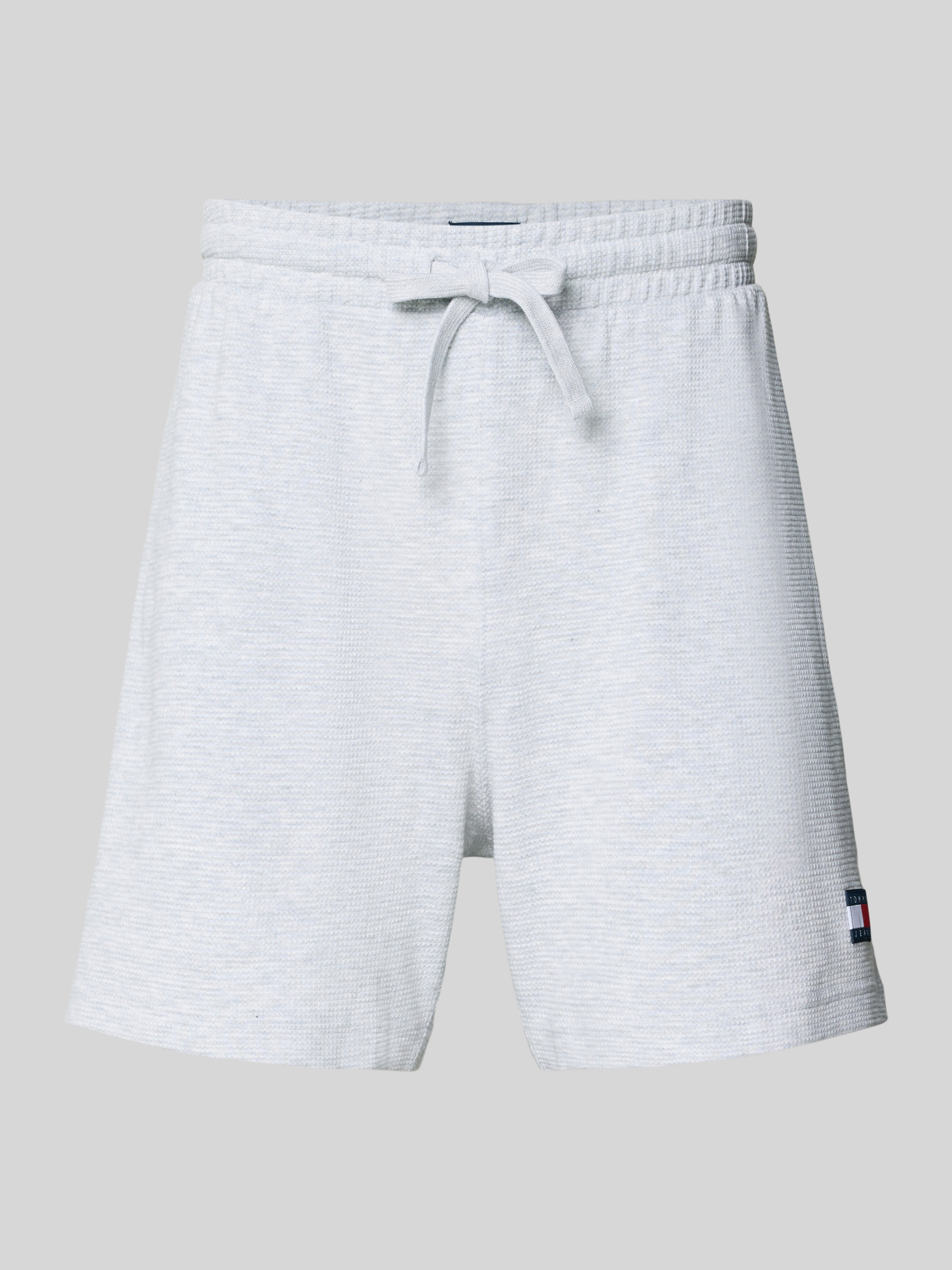 Tommy Jeans Herren Sweatshorts Gr. XXL Hellgrau Melange Baumwolle