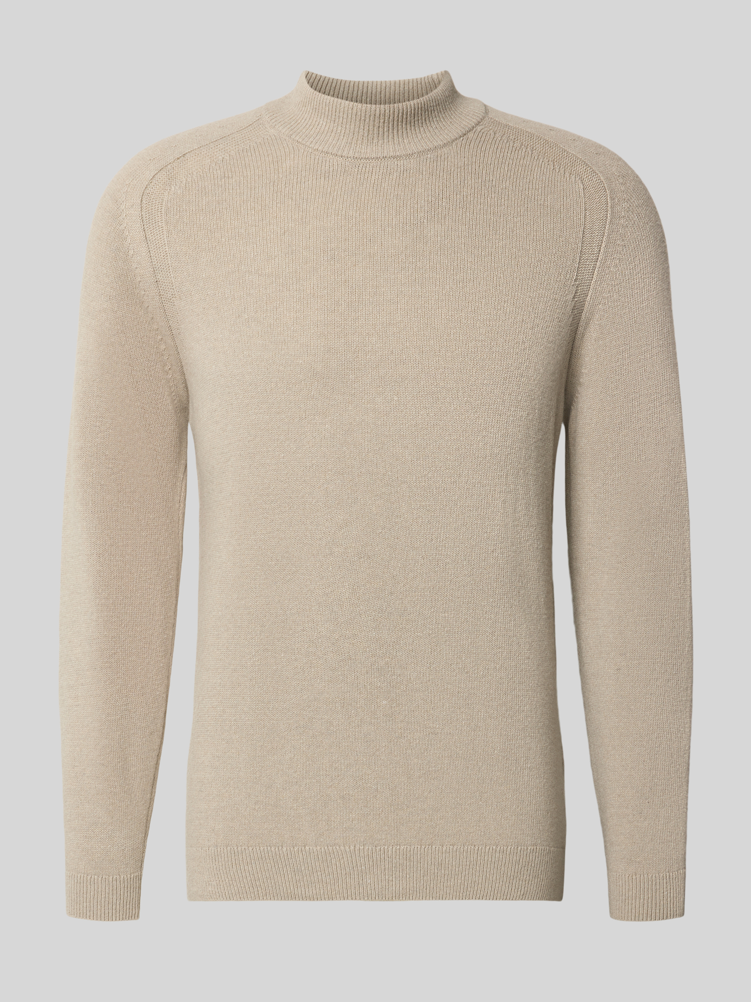 Joop! Herren Beige Pullover Wollmischung Meliert - Bild 2