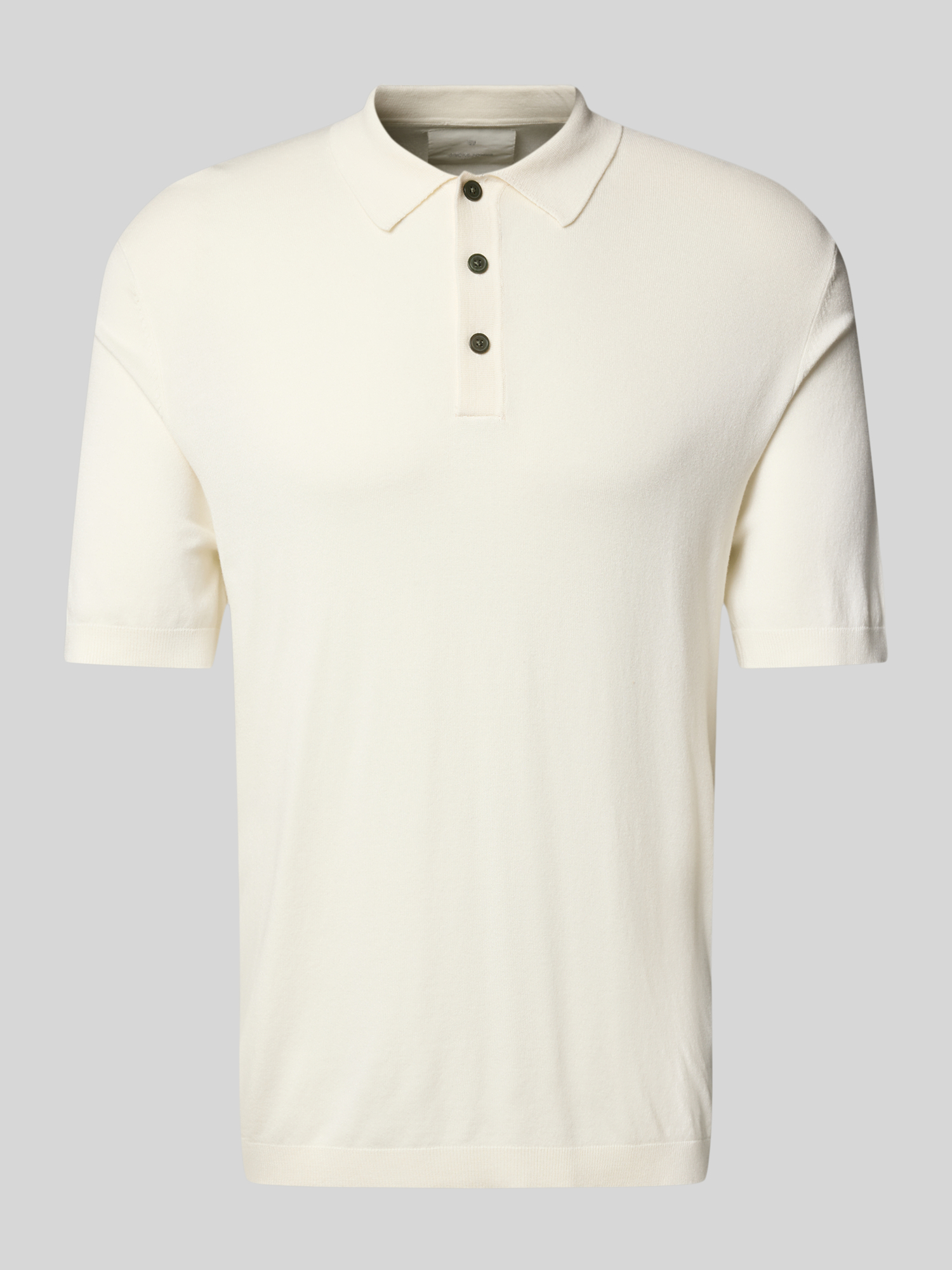 Jack & Jones Premium Poloshirt Regular Fit Viskose Herren Weiss XL
