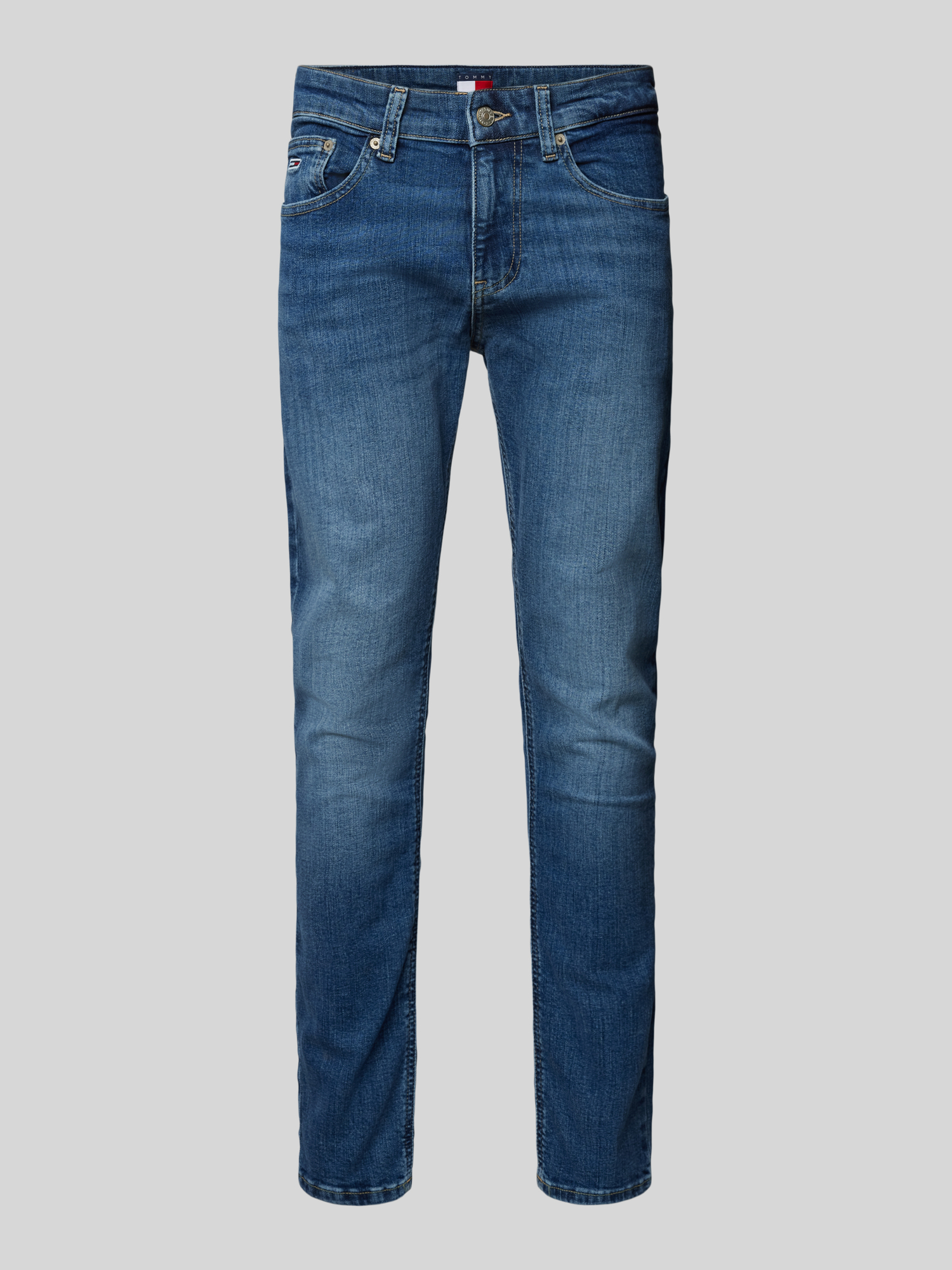 Tommy Jeans Herren Blau Jeans Austin Dm0dm21053 Slim Tapered Fit - Bild 3