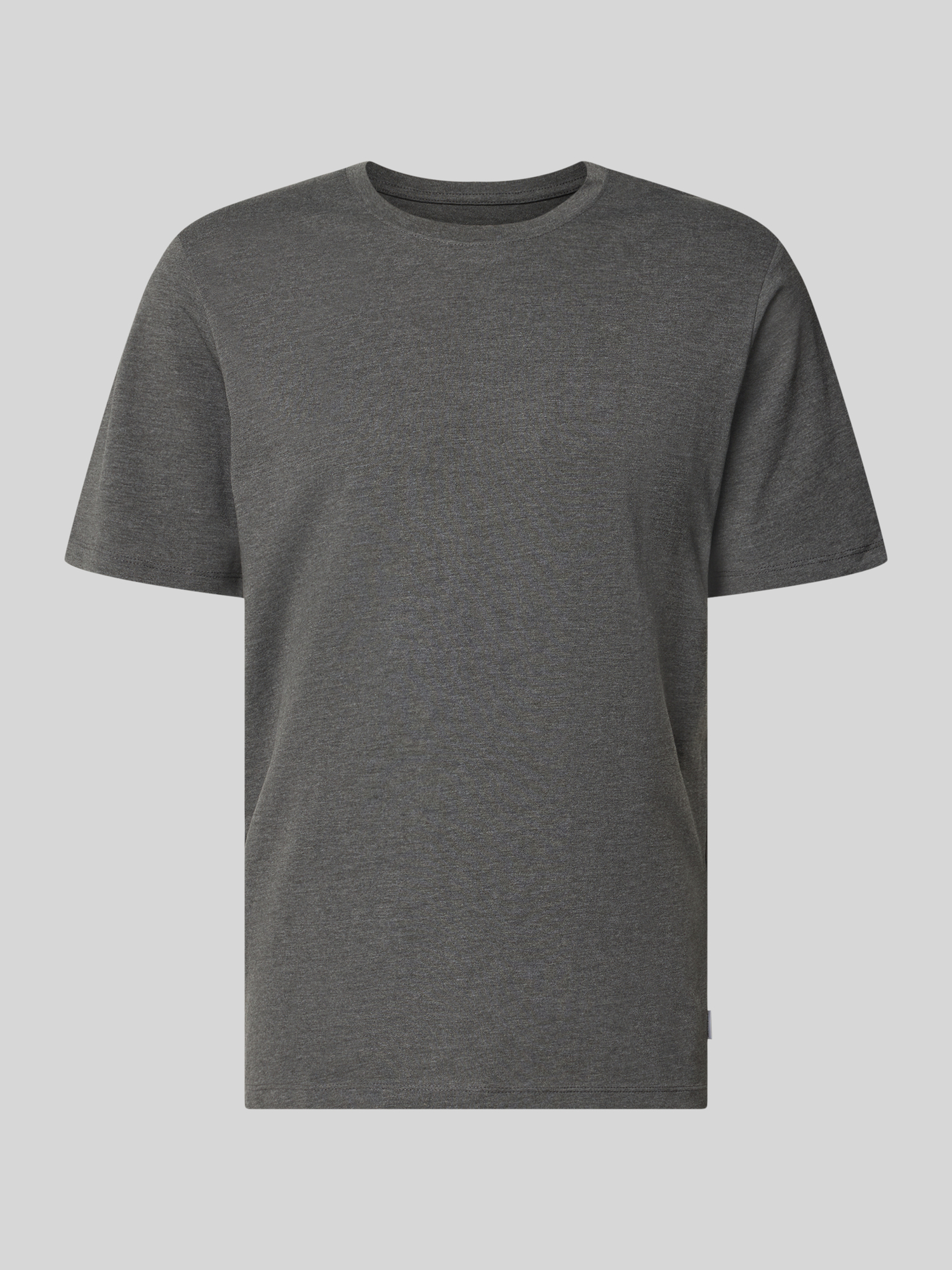 Jack & Jones Grau T-Shirt Organic Melange - Bild 3