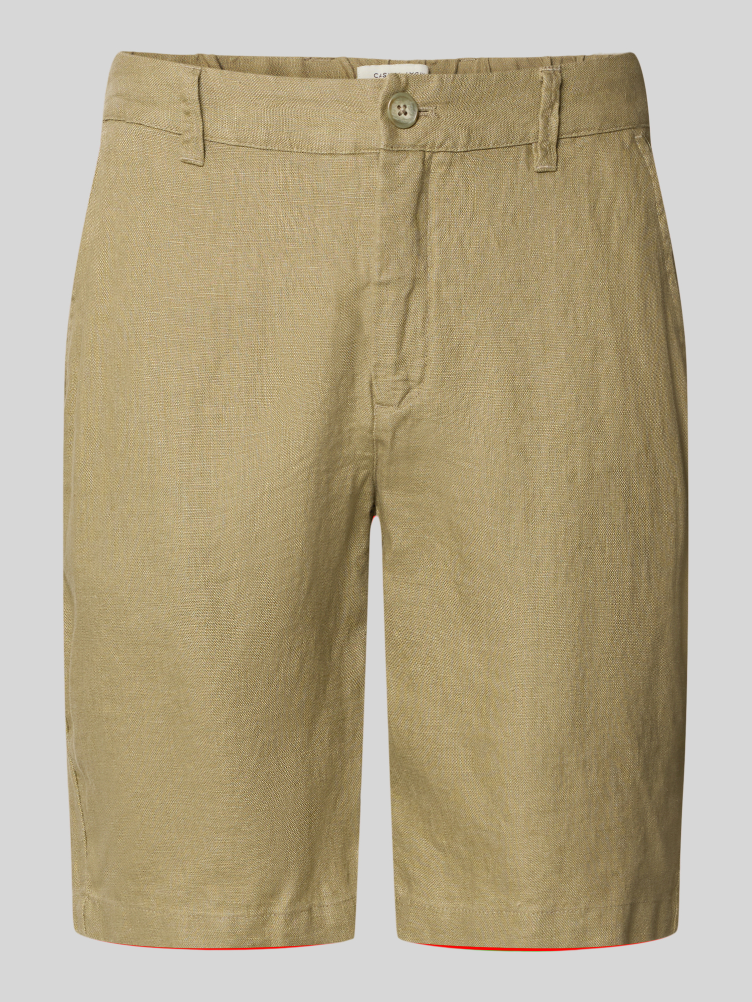 casual friday - Herren - Shorts - S - Khaki - Leinen