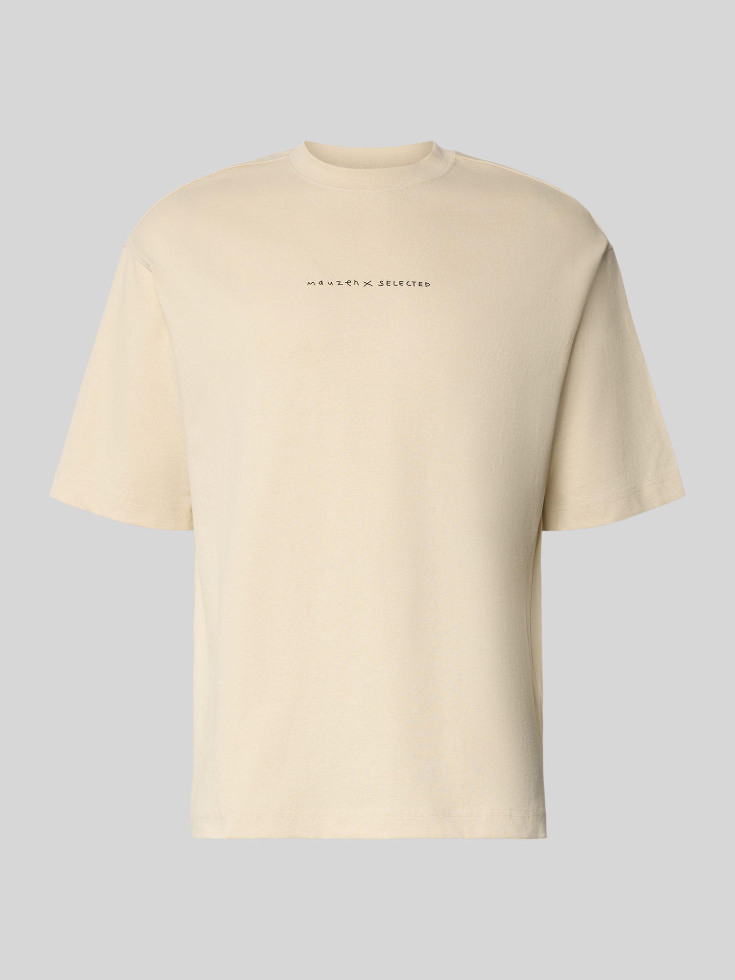 Selected Homme - Herren - T-Shirt - L - Offwhite