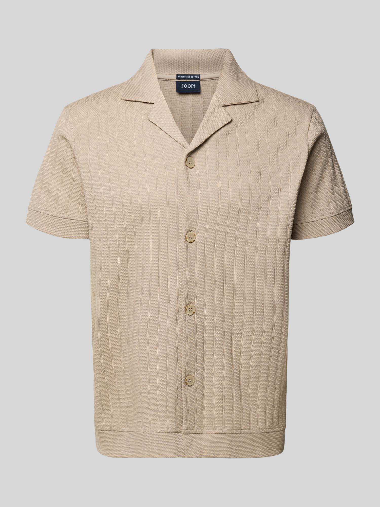 JOOP! Collection Poloshirt Herren M Beige 100% Baumwolle
