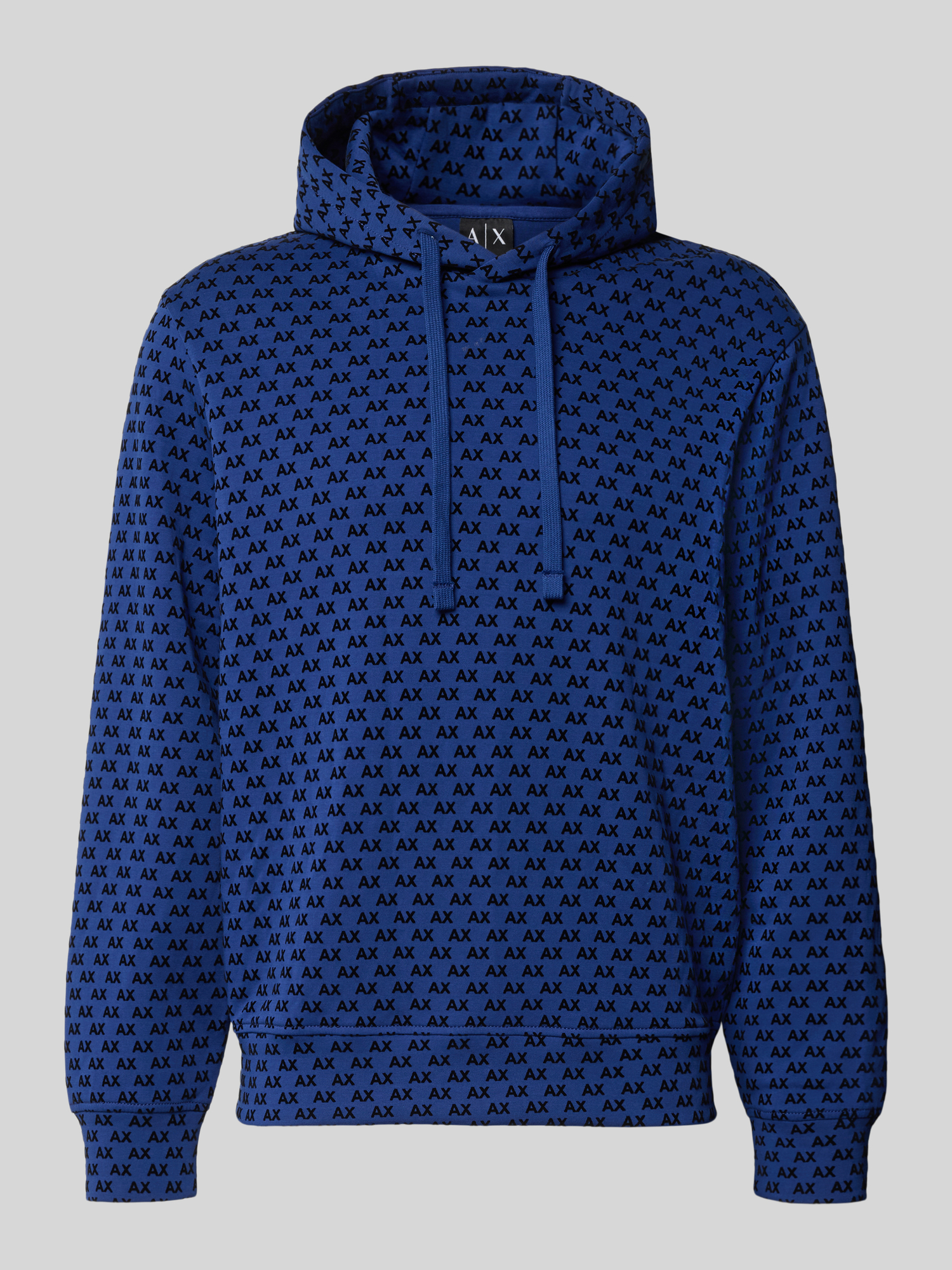 Armani Exchange - Herren - Hoodie - Regular Fit - XXL - Royal