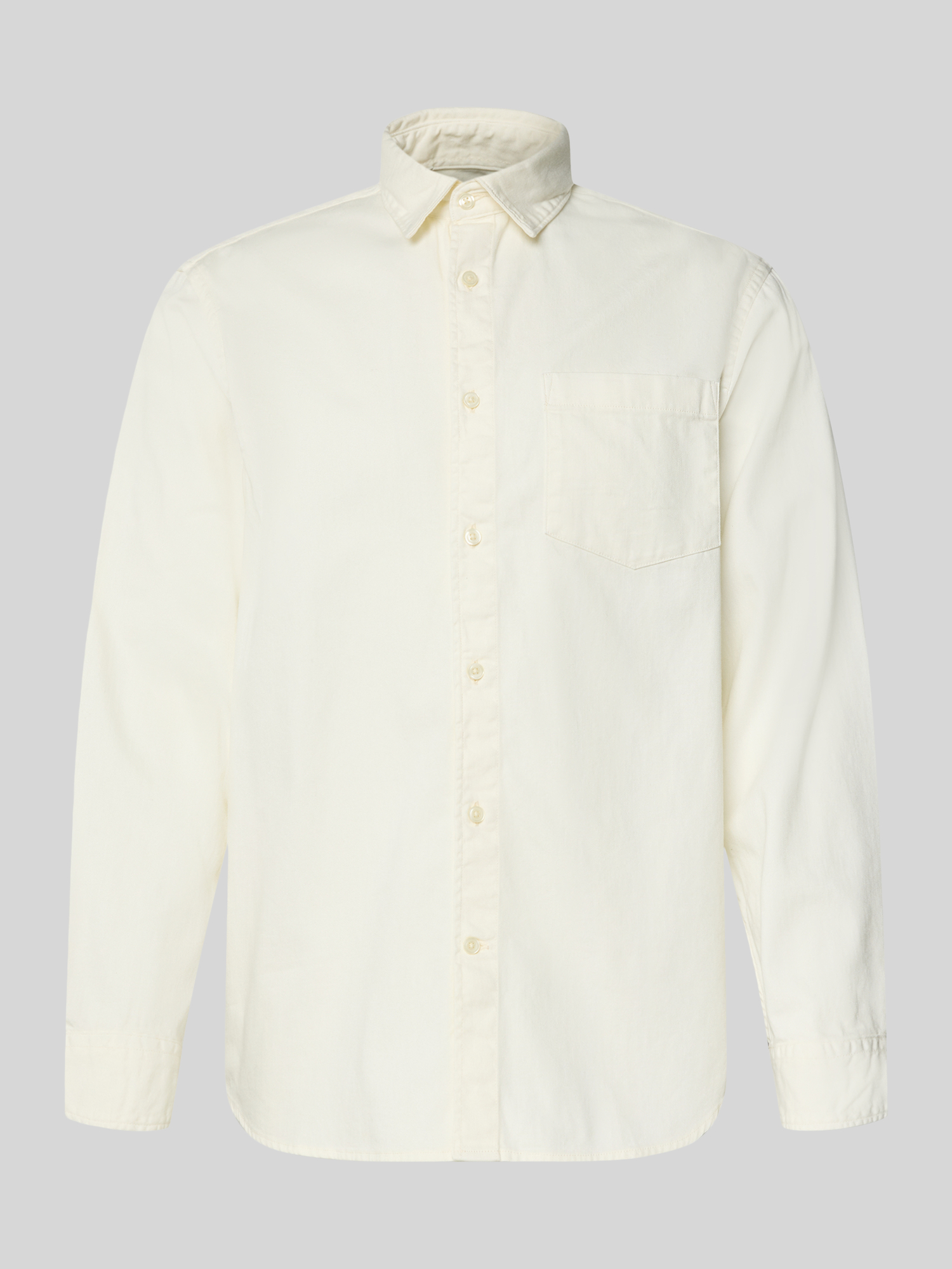 Selected Homme - Freizeithemd für Herren - Baumwolle - Ecru - XL