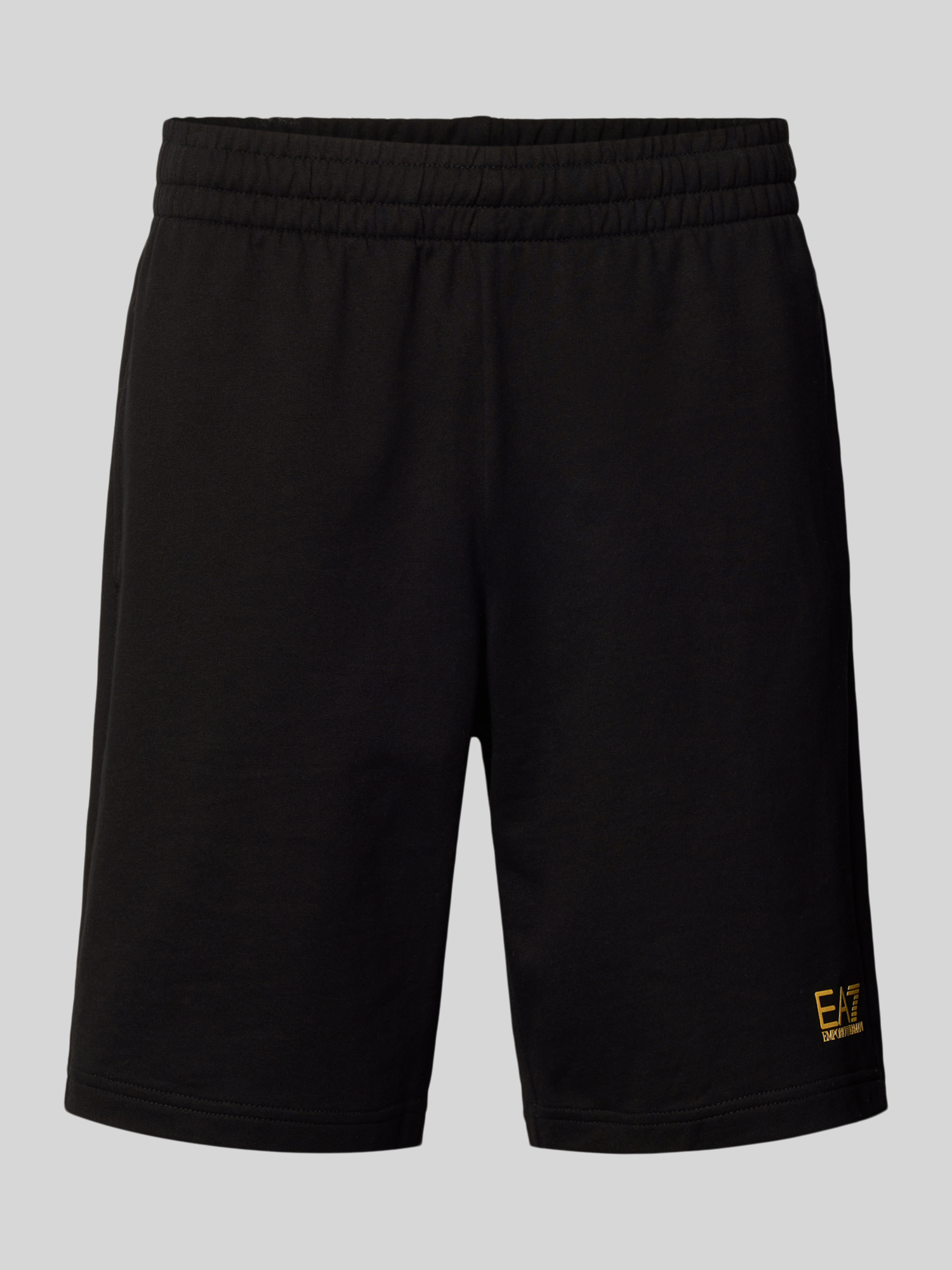 EA7 Emporio Armani Herren Sweatshorts Schwarz Gr. S