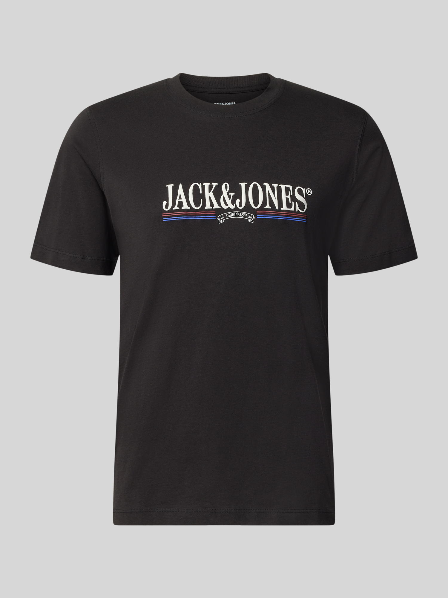 Jack & Jones Herren Schwarz T-Shirts, Gr. Xl