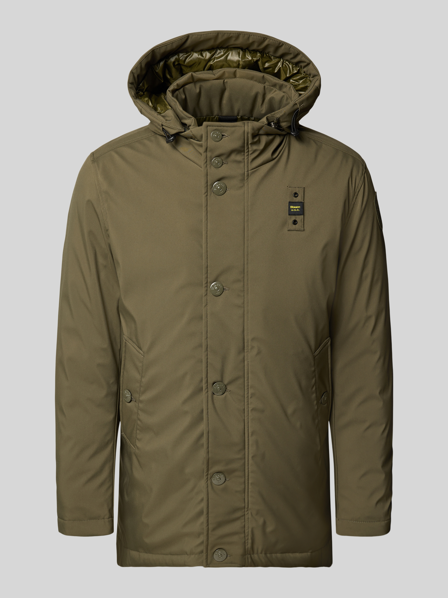 Blauer Usa - Herren Daunenjacke - Oliv - XXXL