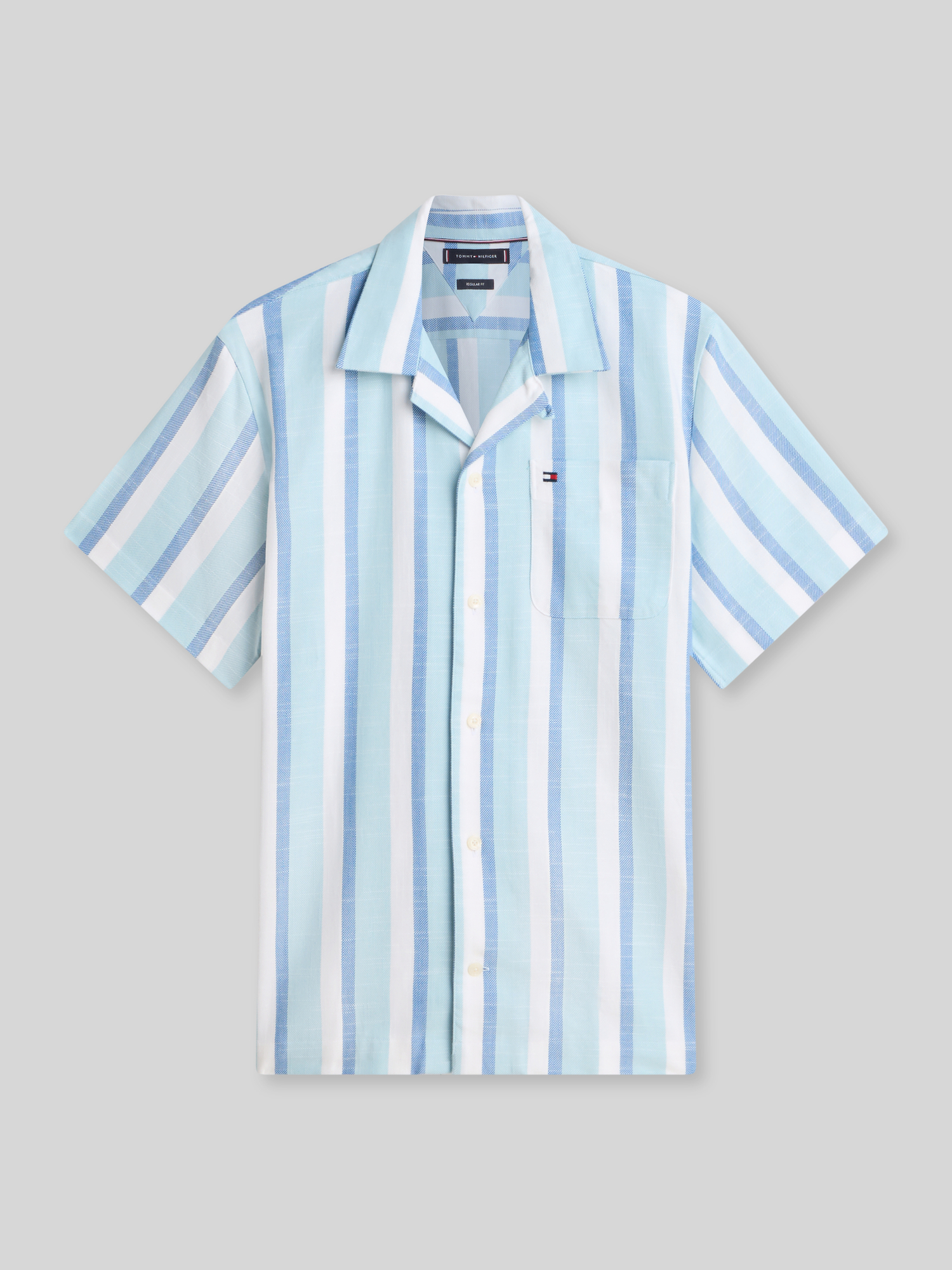 Tommy Hilfiger - Hemd - Herren - Gr. XXL - Aqua