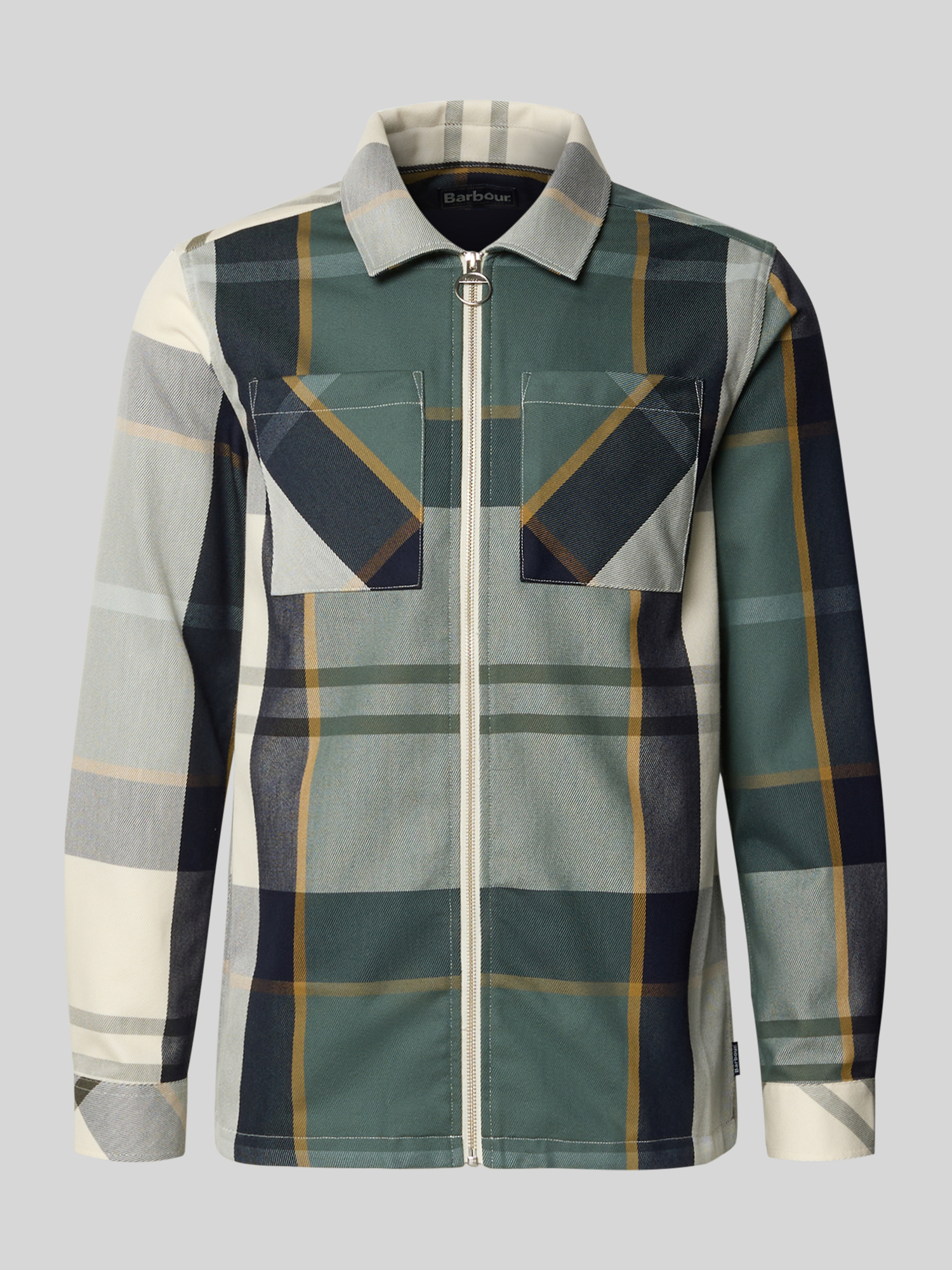 Barbour - Ettrick Kariertes Overshirt - Jackets - Herren - Mehrfarbig - M - Bild 4