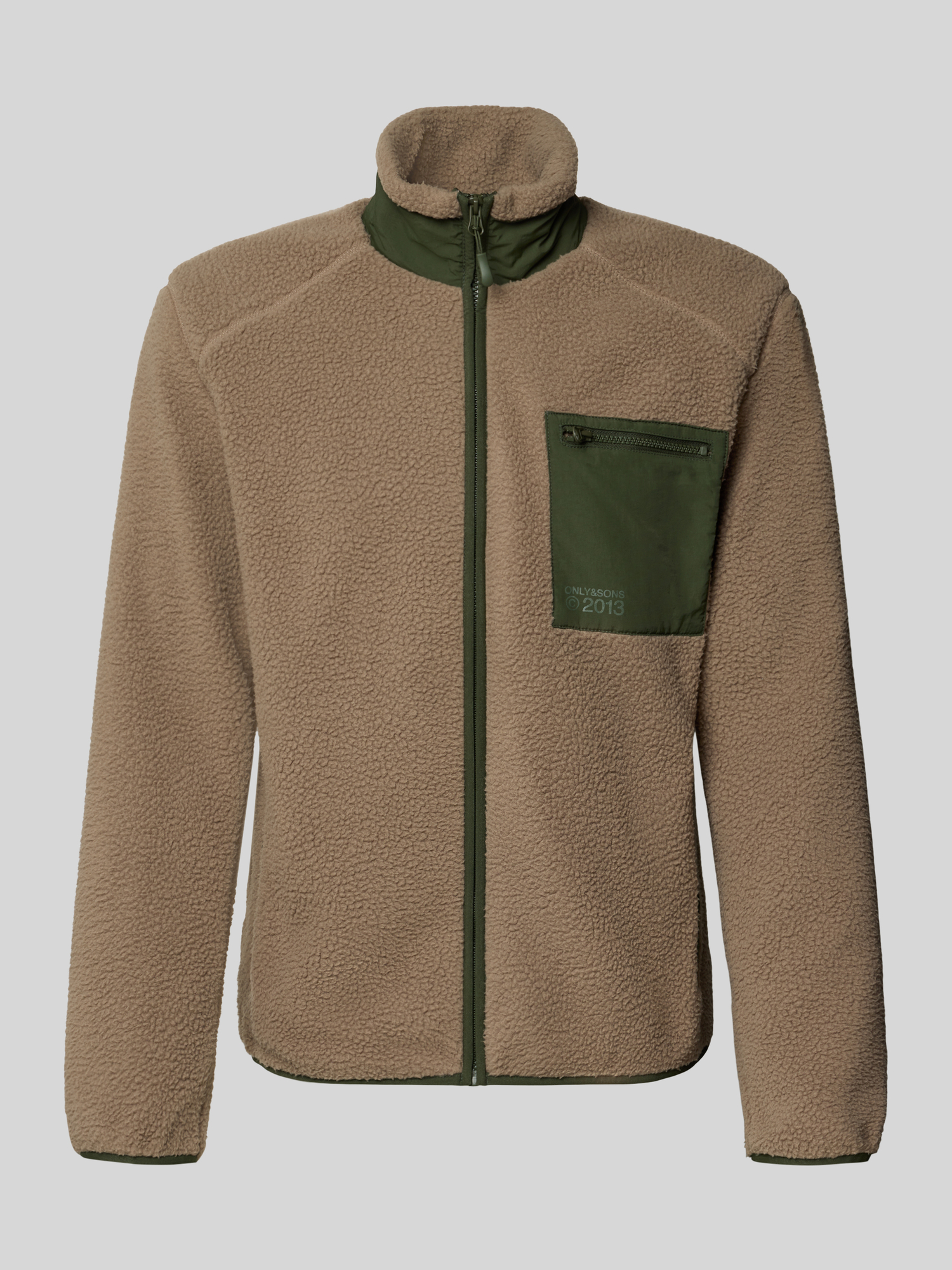 Only & Sons - Herren - Teddyjacke - XL - Beige