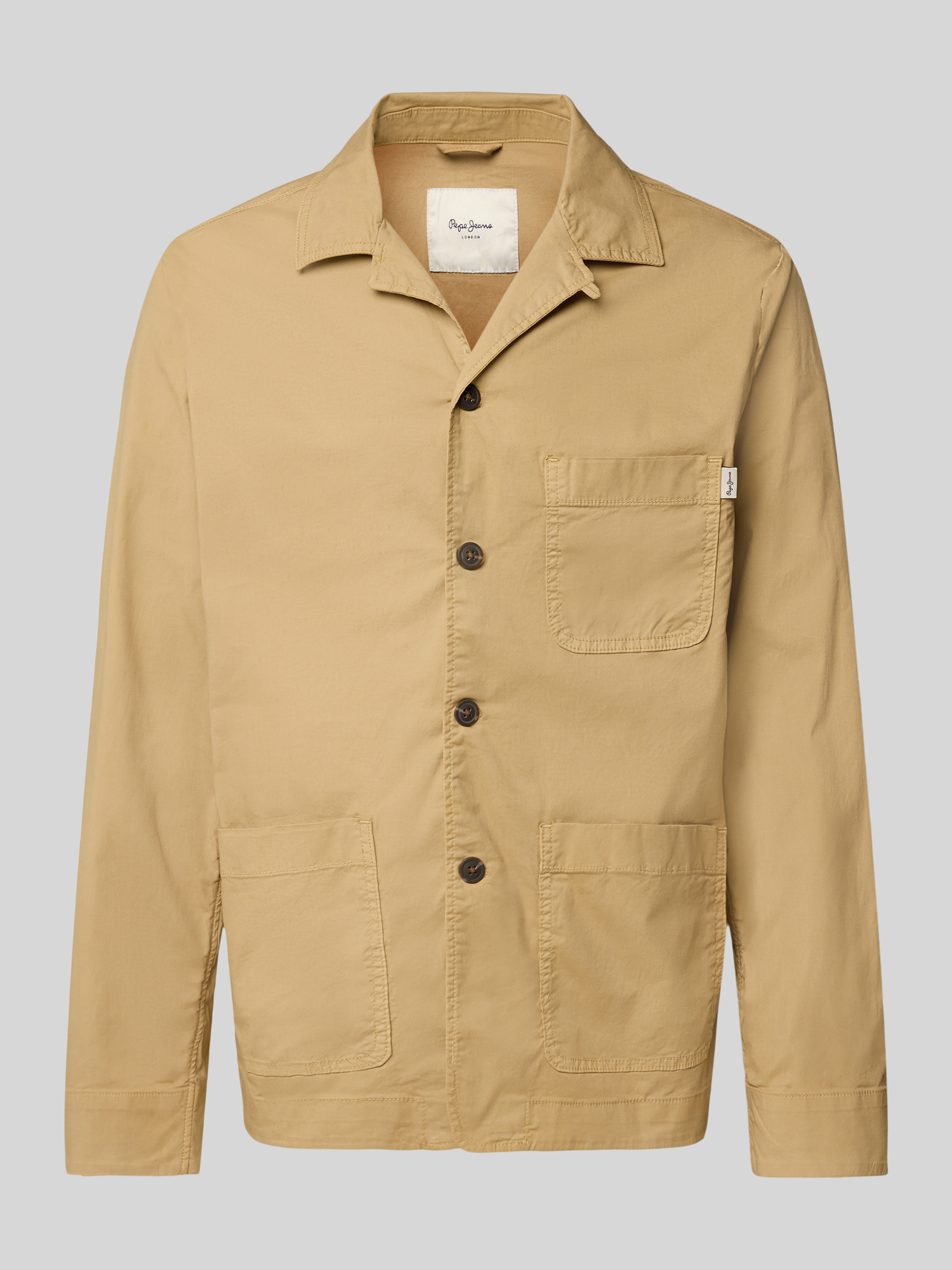 Pepe Jeans Herren Hemdjacken Grün Gr. Extra Groß - Bild 3