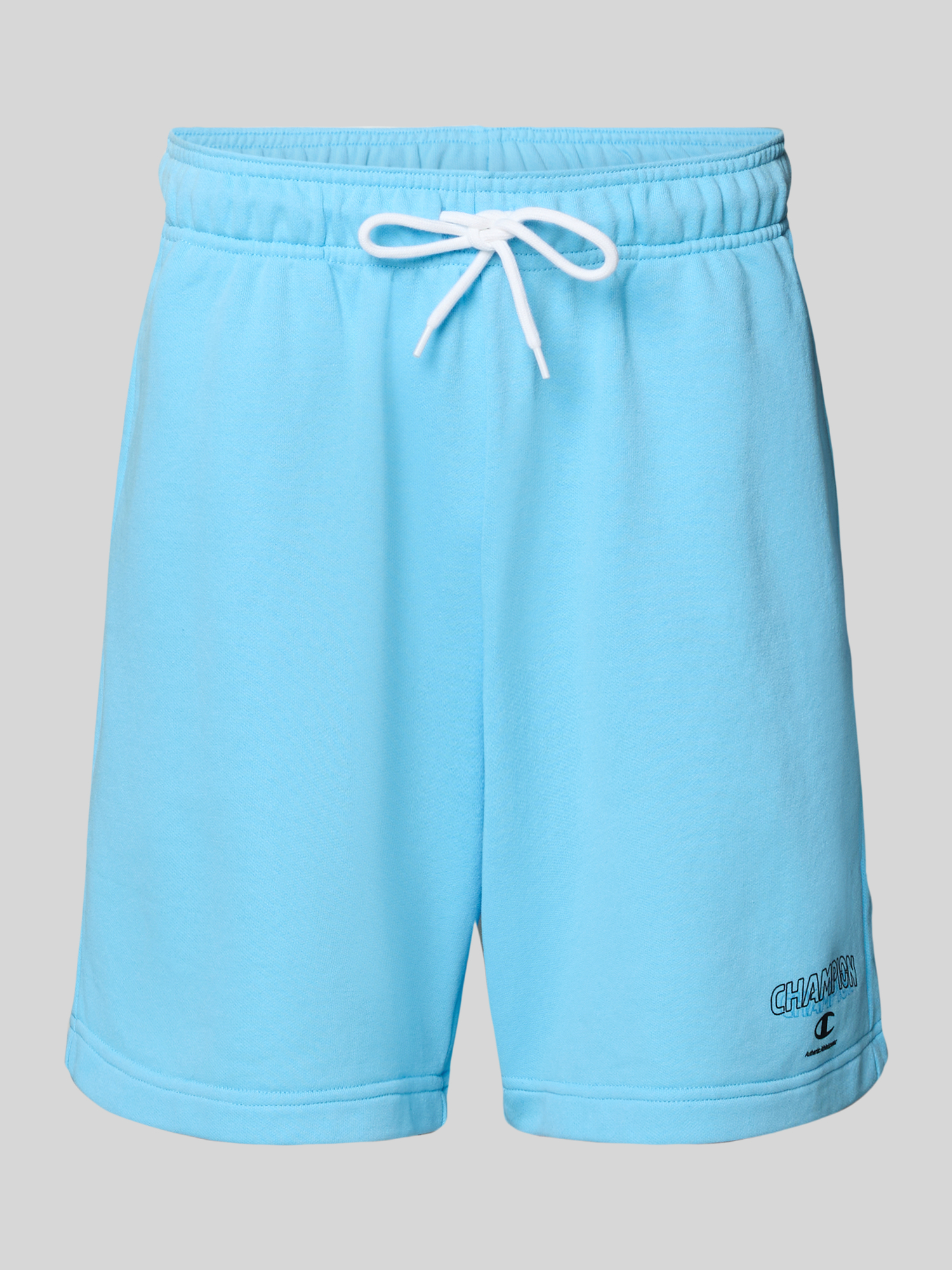 Champion Herren Sweatshorts S Hellblau