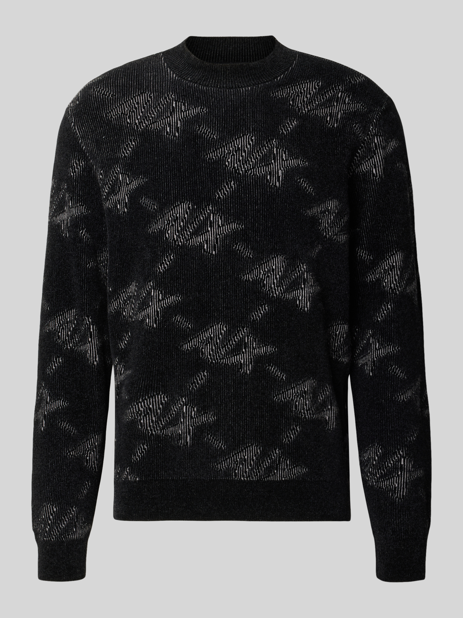 Armani Exchange - Herren - Pullover - M - Metallic Black