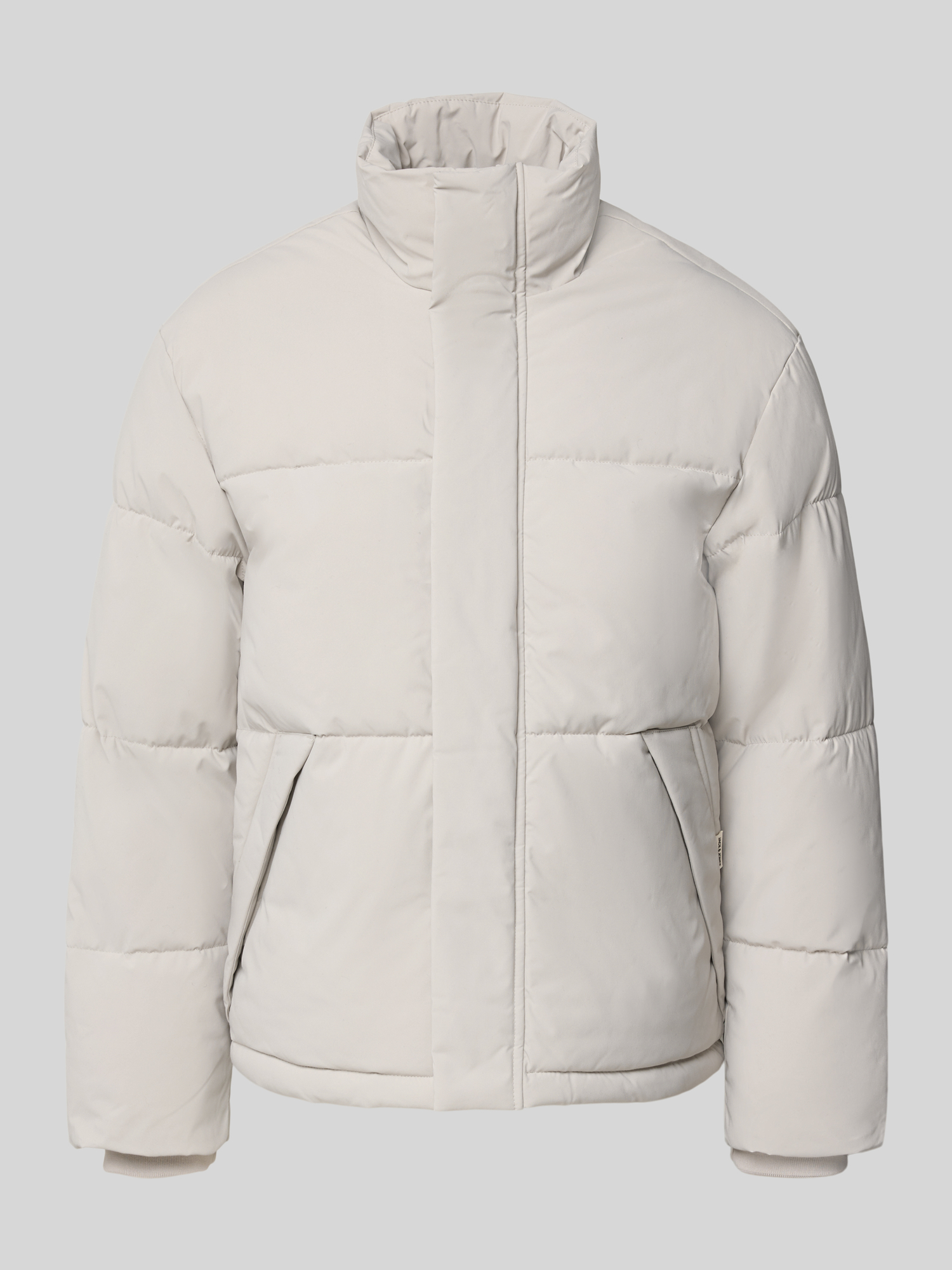 Jack & Jones Herren Offwhite Puffer Jackets, Beige, Gr. L