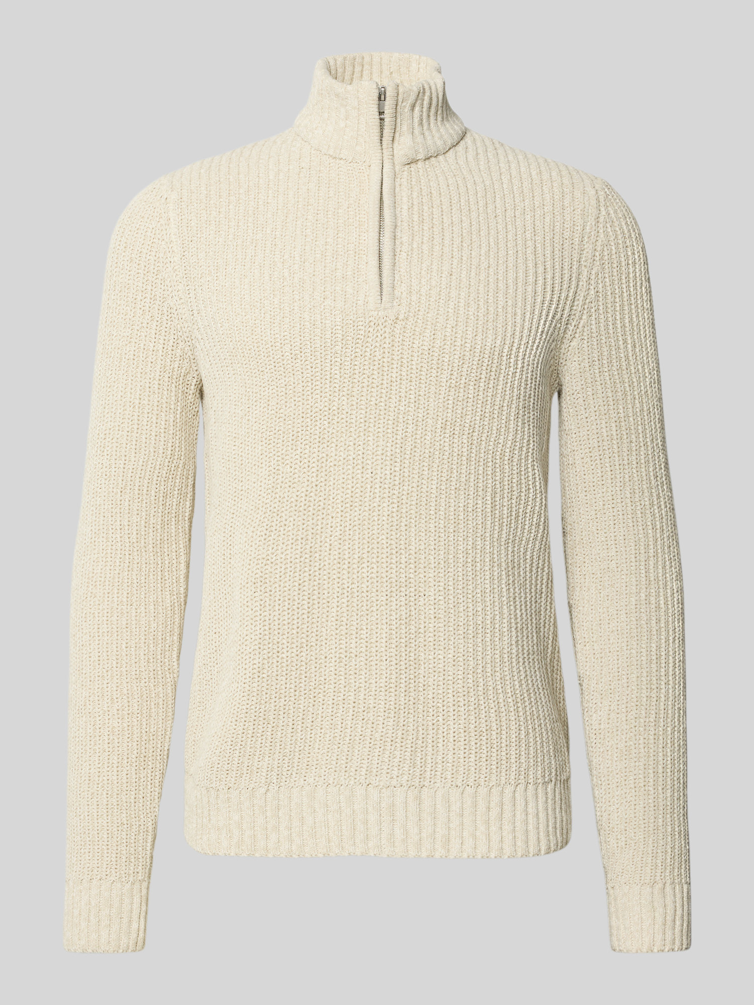 Only & Sons Herren Troyer Grobstrick Offwhite XXL