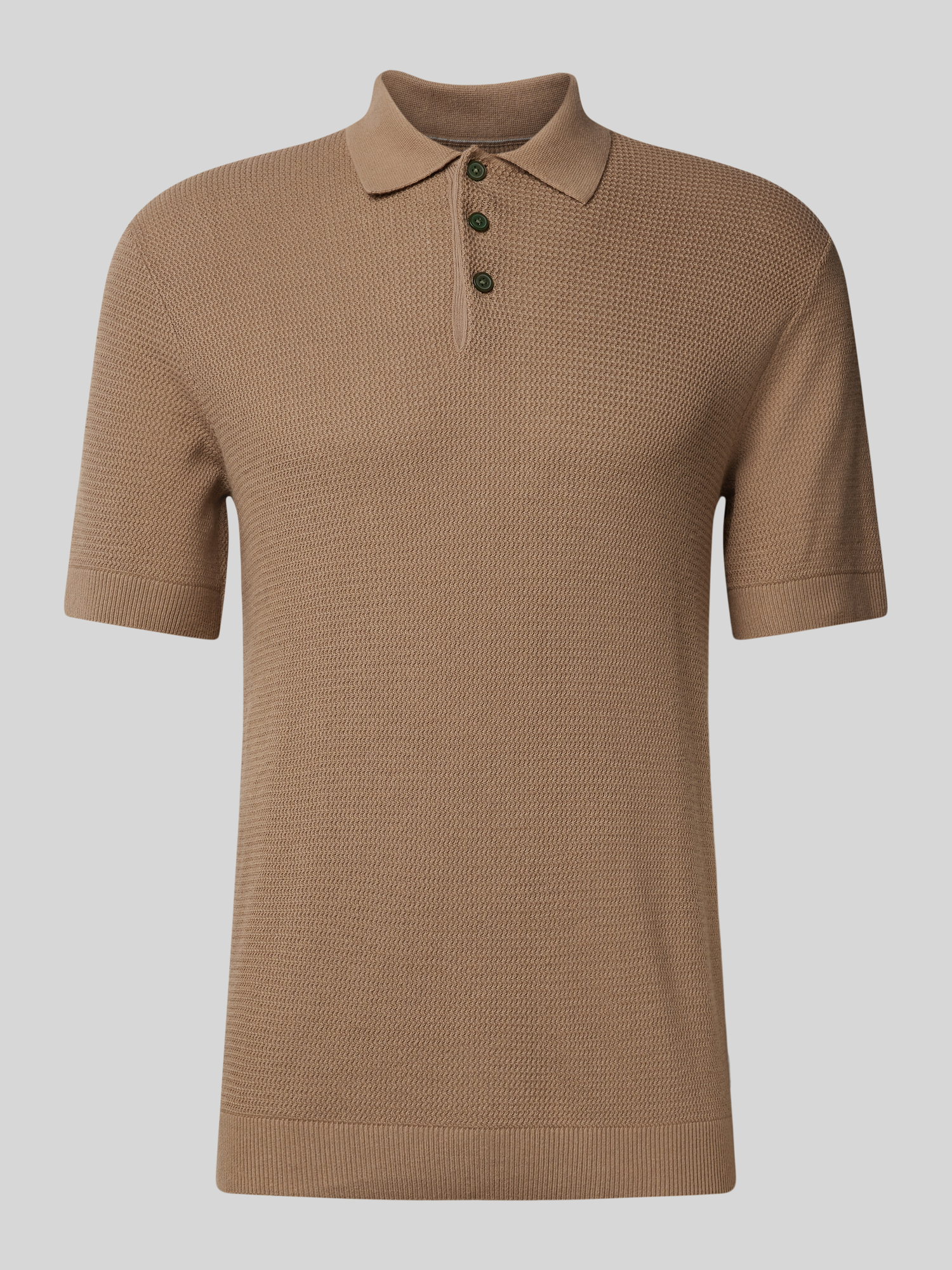 Jack & Jones Premium - Poloshirt für Herren - Strukturmuster - Gr. XL - Baumwolle
