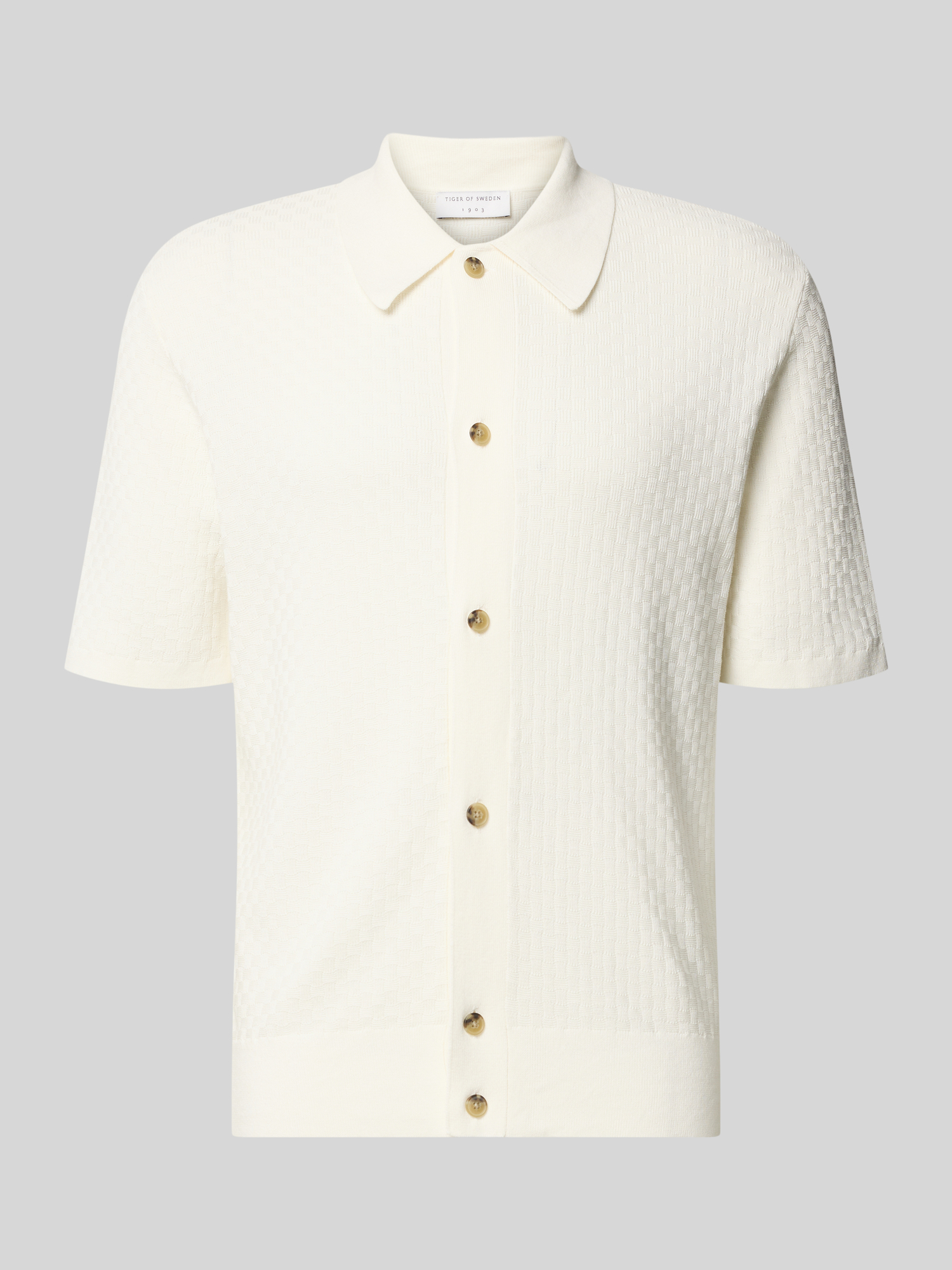 Tiger Of Sweden - Herren - Poloshirt - ARAAWEN - L - Offwhite