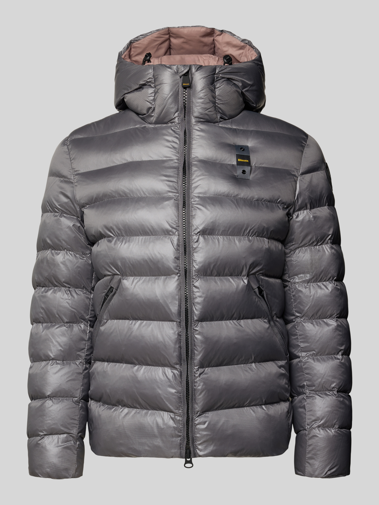 Blauer Herren Grau Steppjacke Adams, Gr. Xl - Bild 2