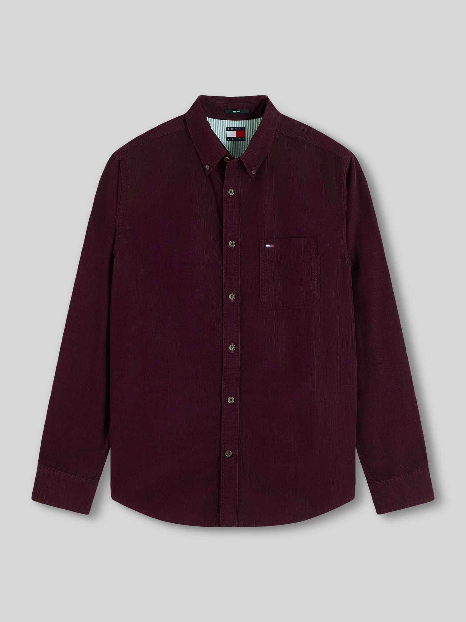 Tommy Jeans Herren Bordeaux Tommy Hilfiger Freizeithemden, Gr. S