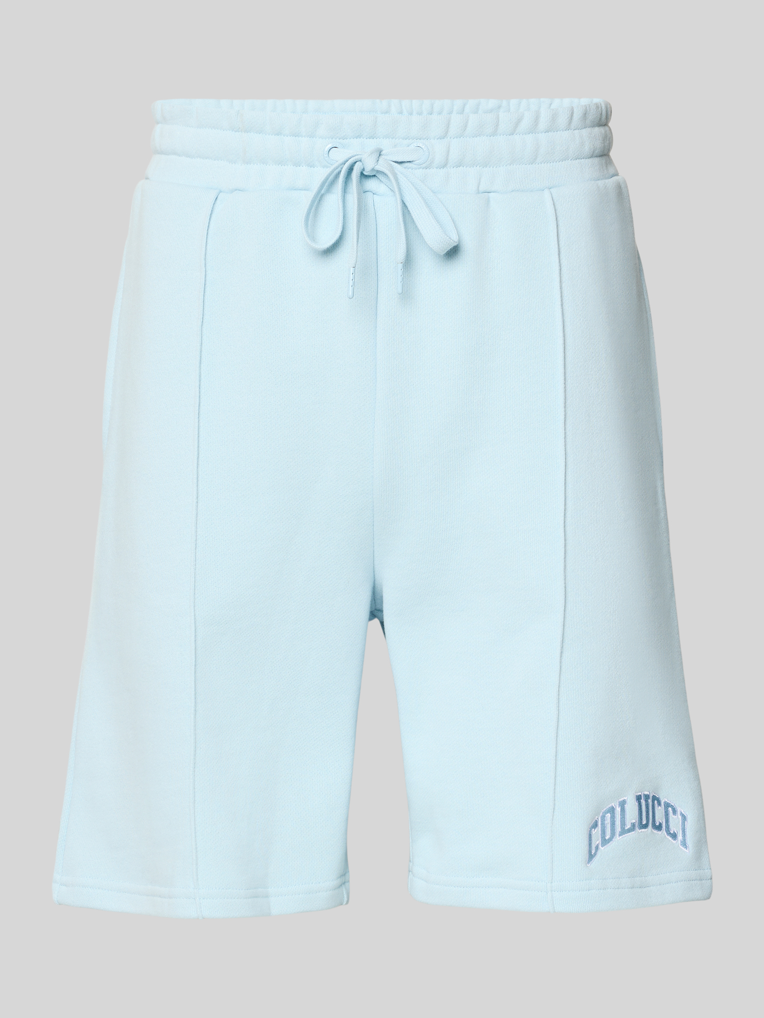 COLUCCI Herren Shorts M Hellblau 100% gewachste Baumwolle