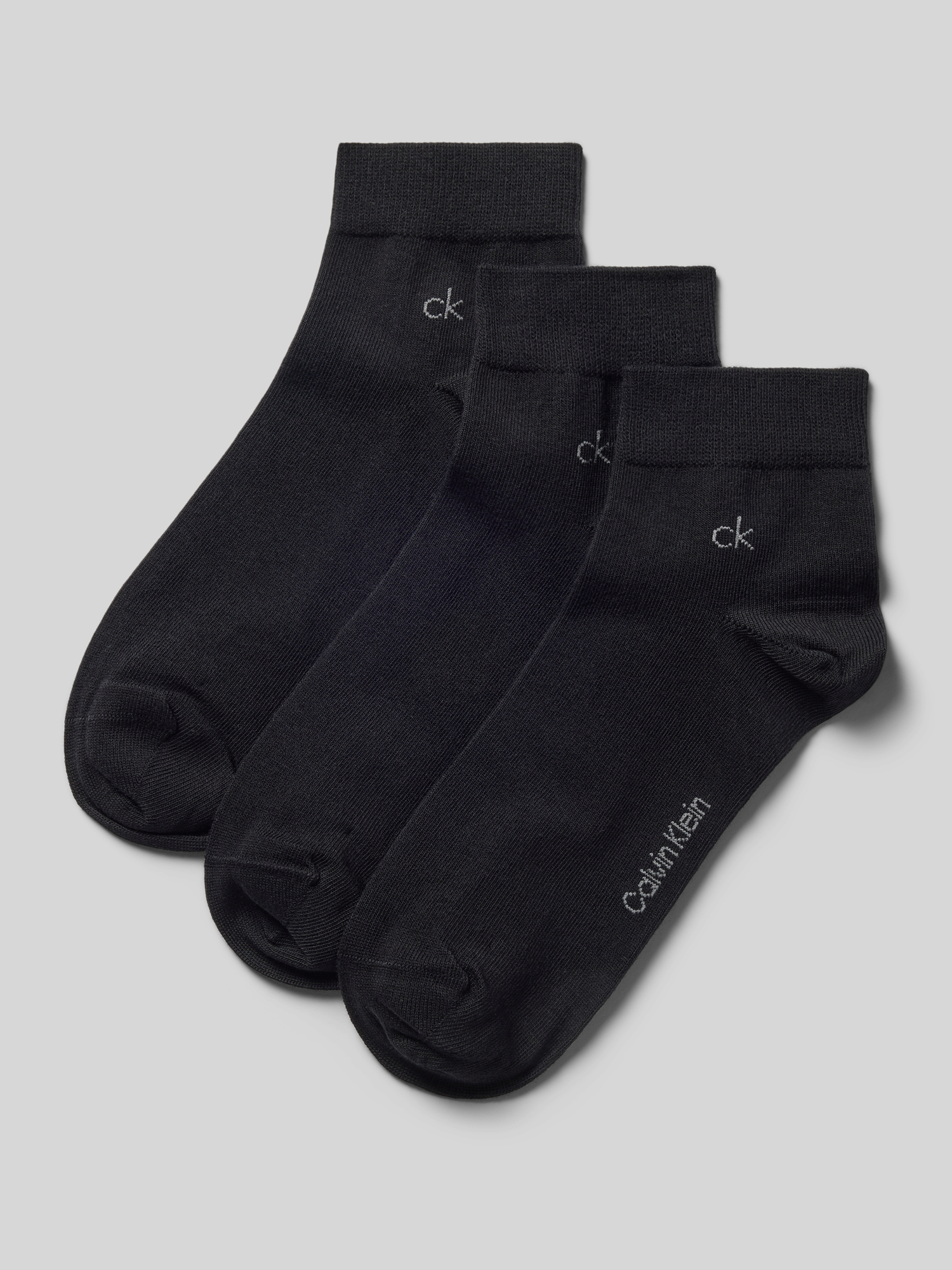 Calvin Klein Herren Schwarz Kurze Socken 701234209 - Bild 4