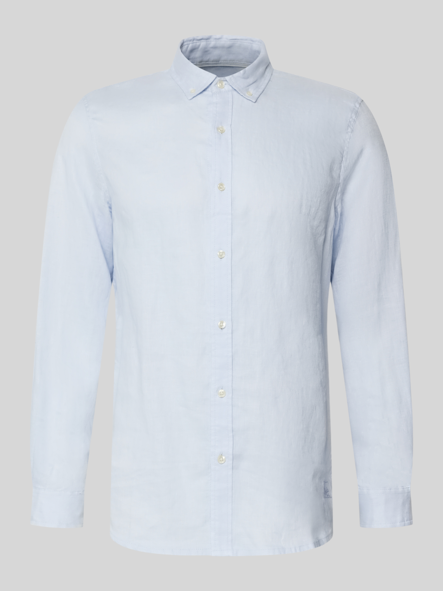 Scotch & Soda Herren Leinenhemd Regular Fit XXL Bleu - Bild 5