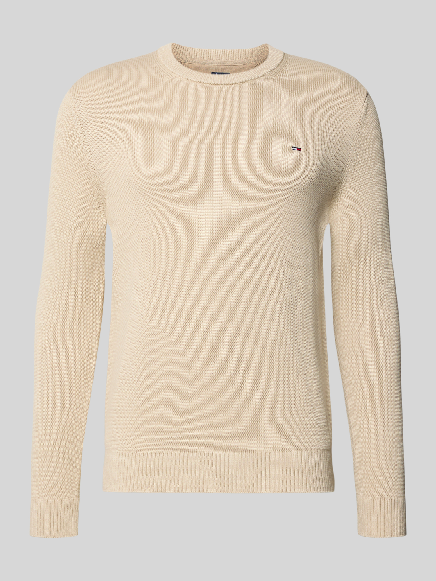 Tommy Jeans - Pullover - Herren - Baumwolle - Beige - Gr. XS