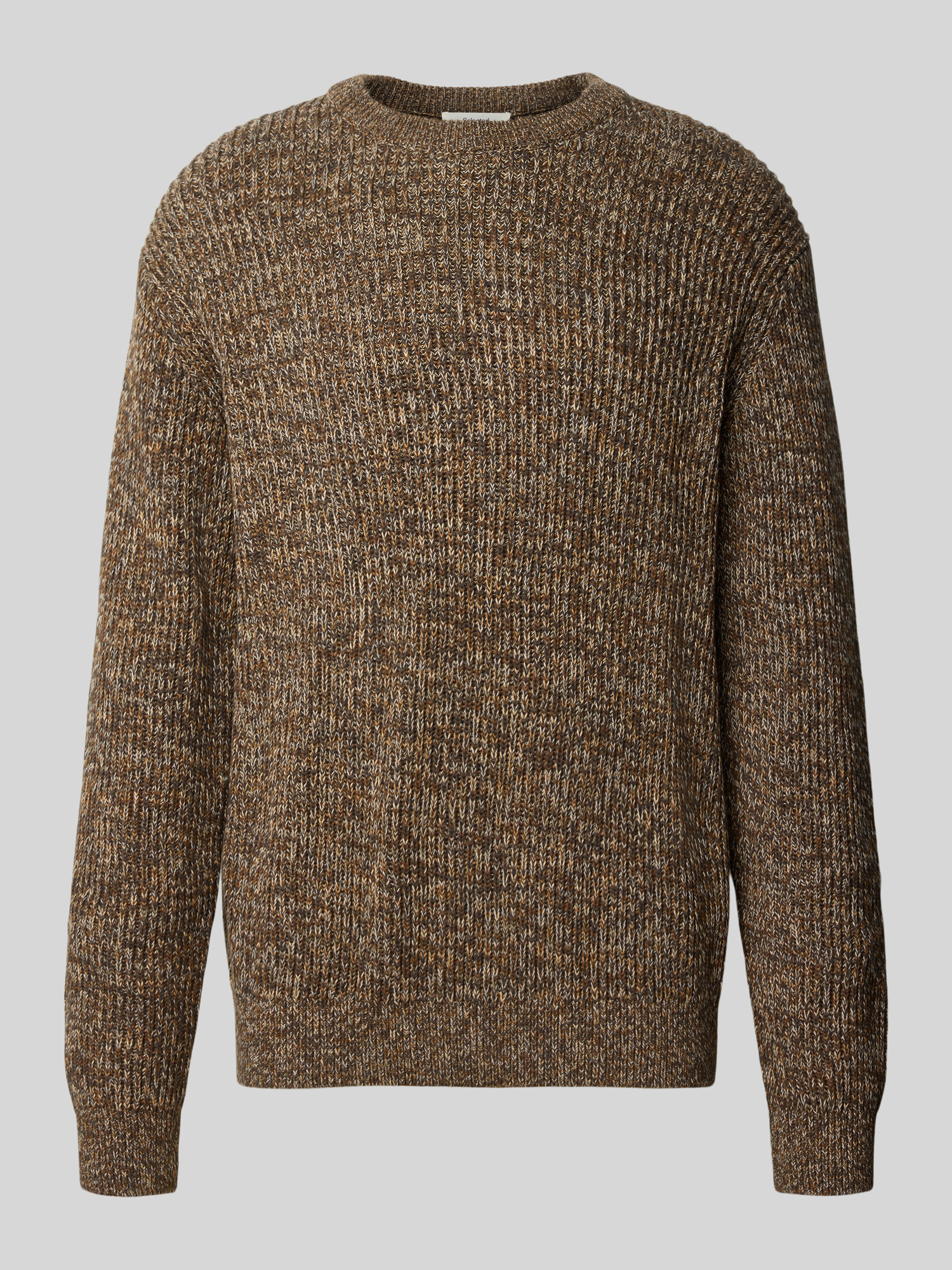 Selected Herren Mittelbraun Pullover, Braun, Gr. Übergröße Xxl