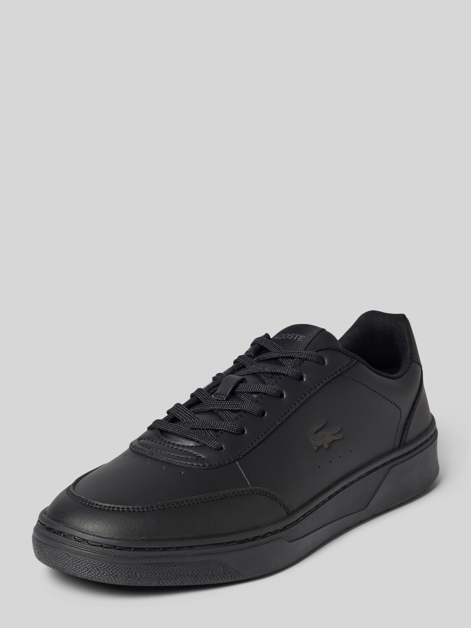 Lacoste Herren Schwarz Sneaker Low, Gr. 42