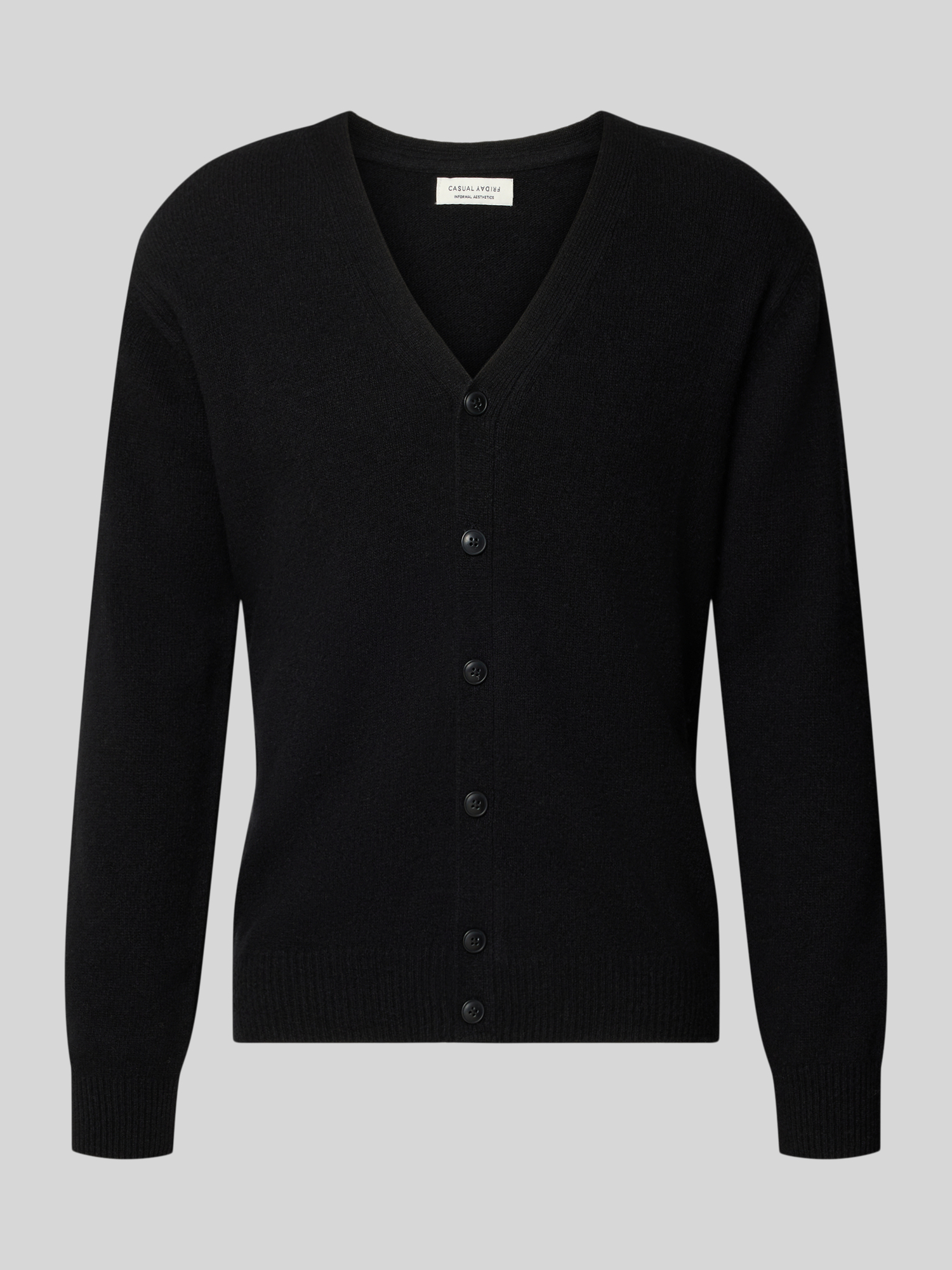 Casual Friday Schwarz Strickjacke Karl - Bild 4