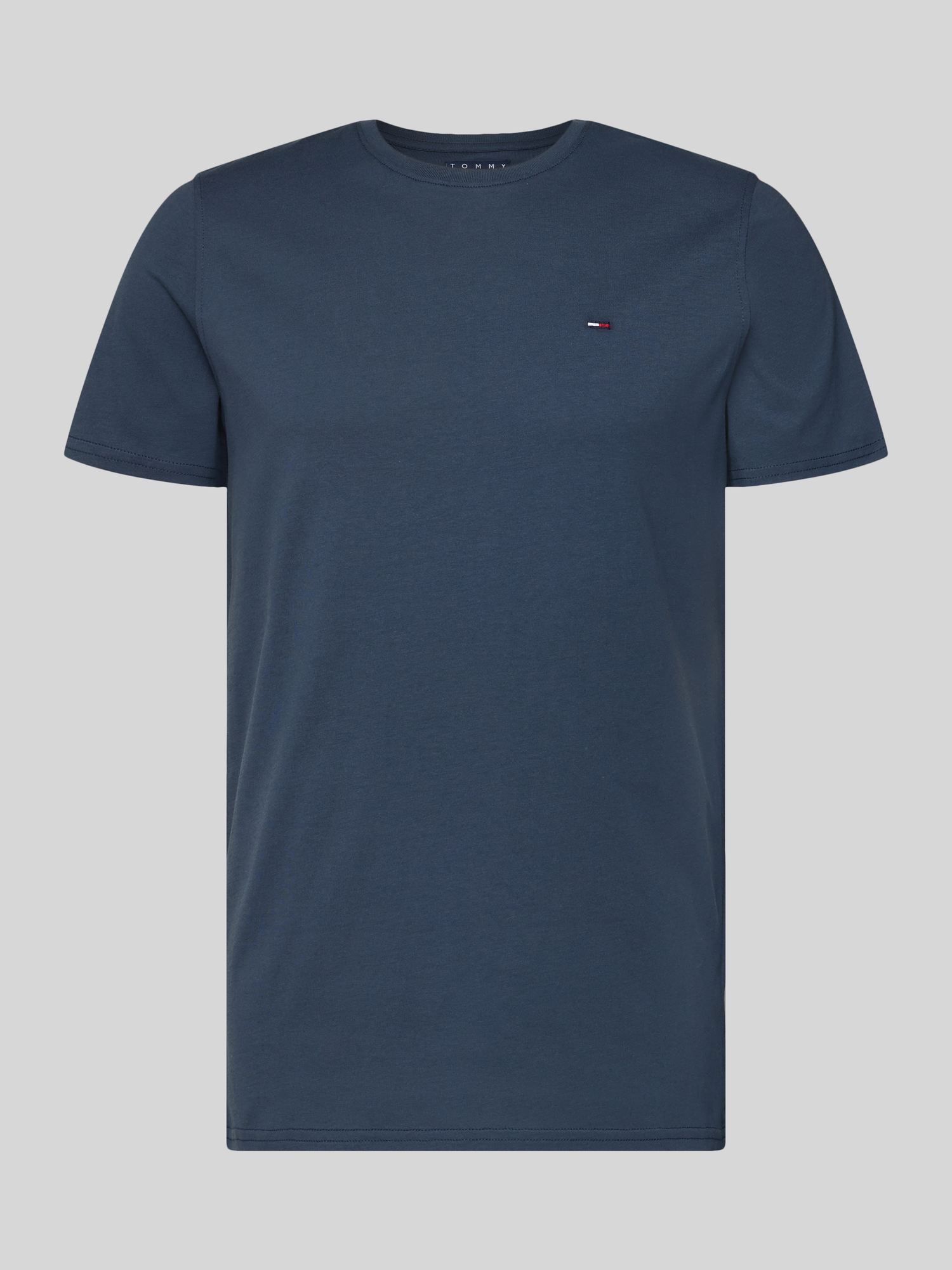 VAN GRAAF Tommy Jeans Herren Blau T-Shirt Baumwolle Extra Groß - Bild 3