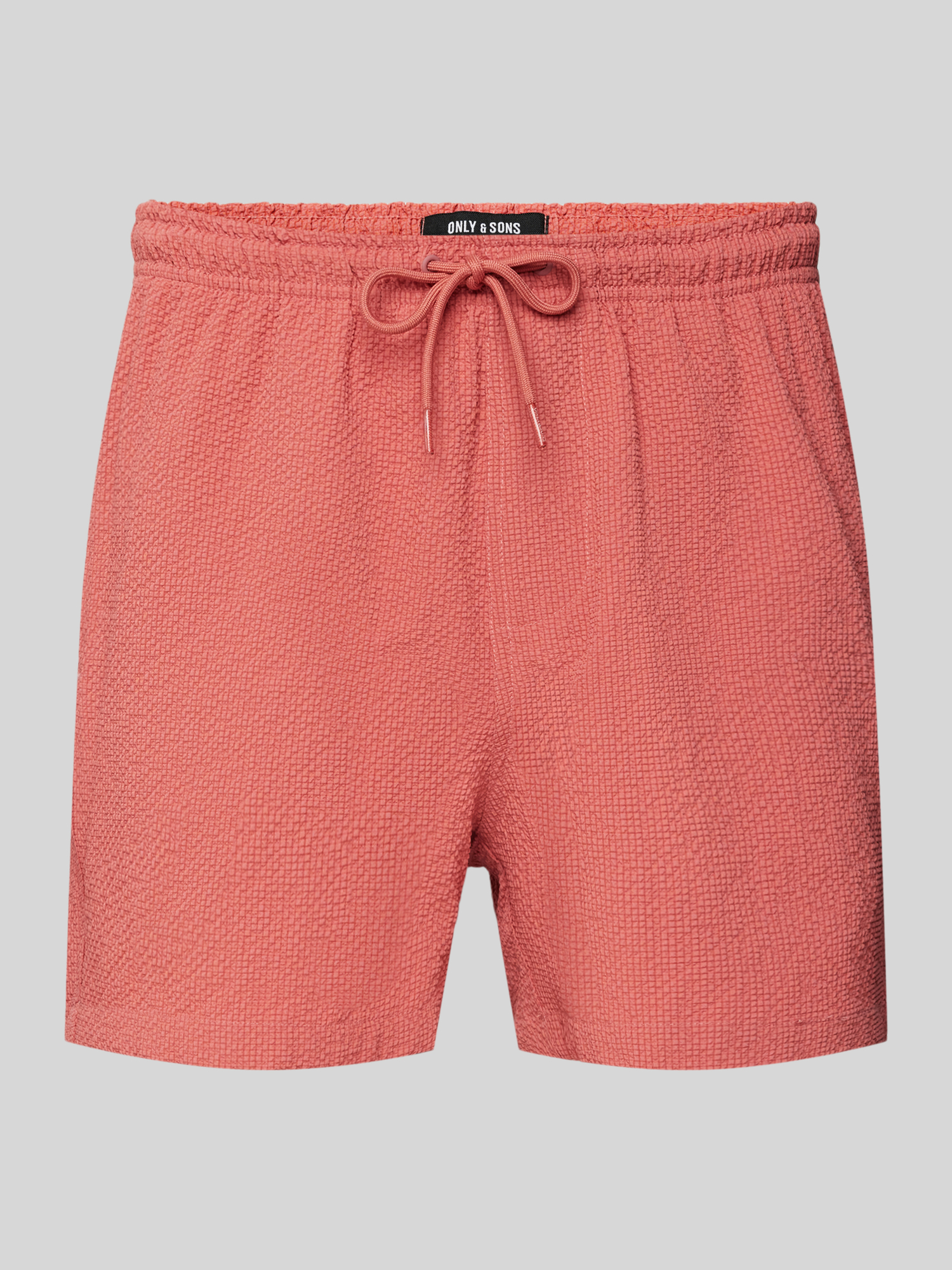 Only & Sons Herren Badehose Rostrot Gr. XS Regular Fit