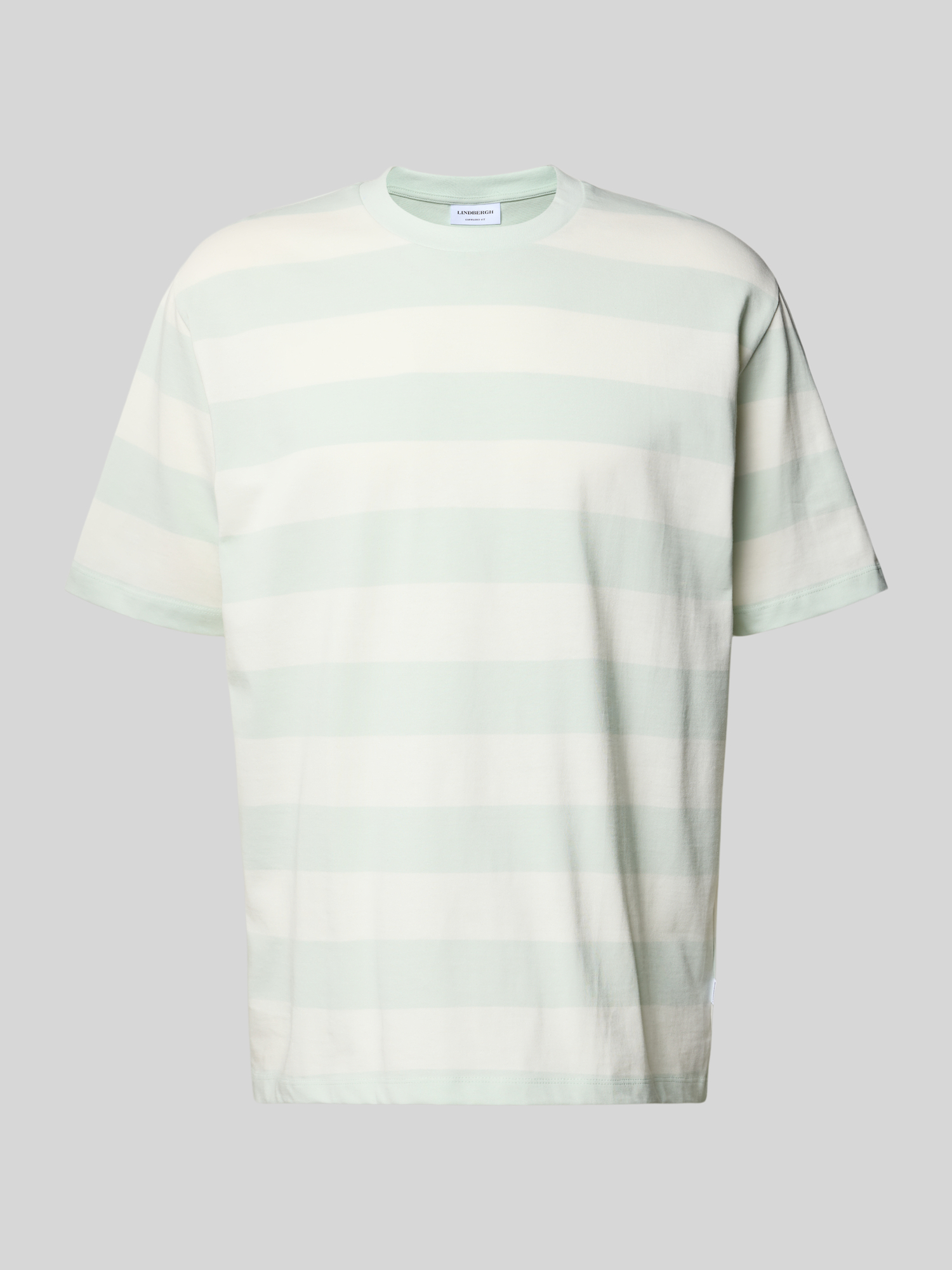 Lindbergh Herren T-Shirt - Hellblau - Gr. XL