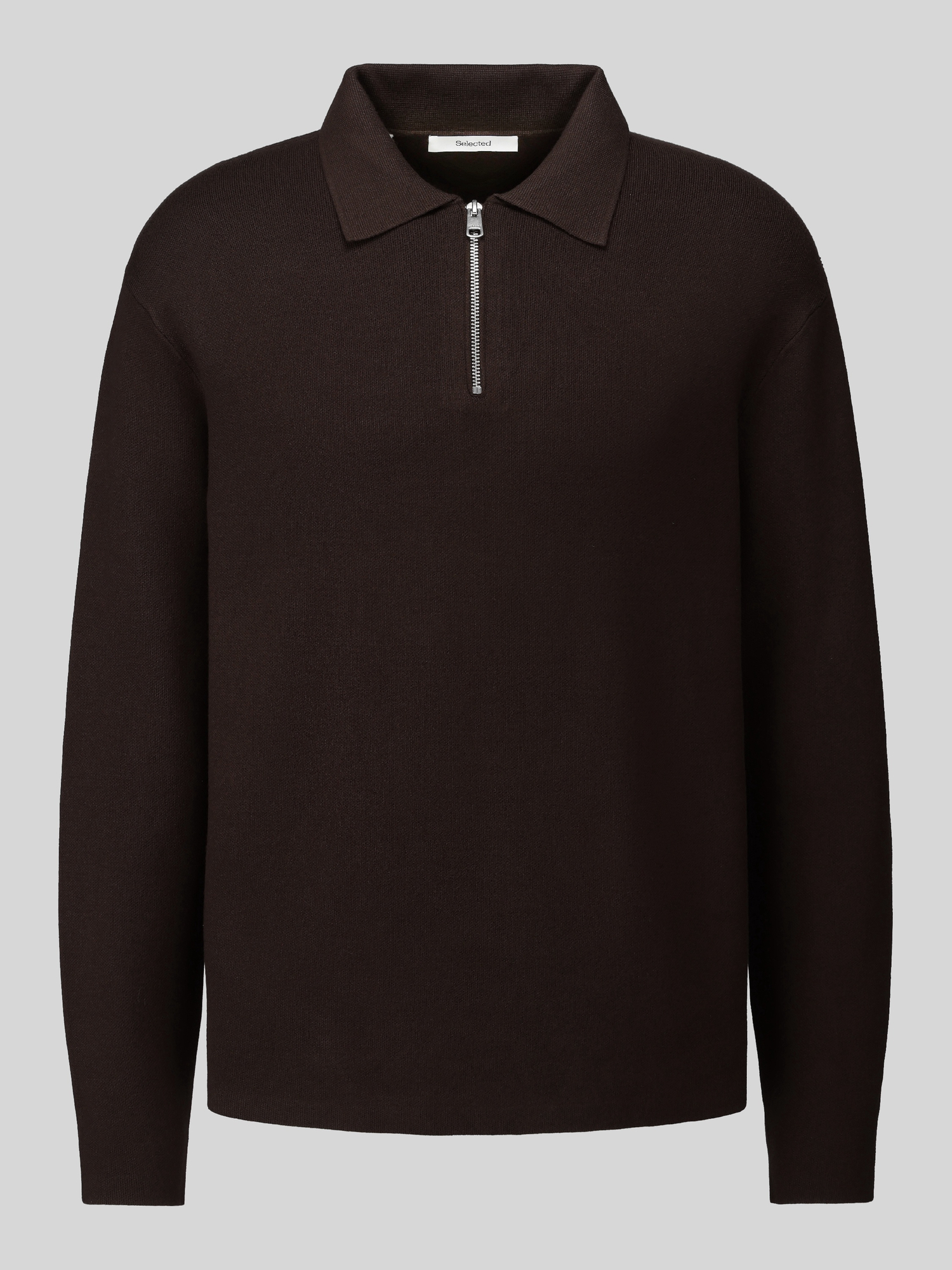 Selected Herren Pullover Braun Gr. Mittel - Bild 5
