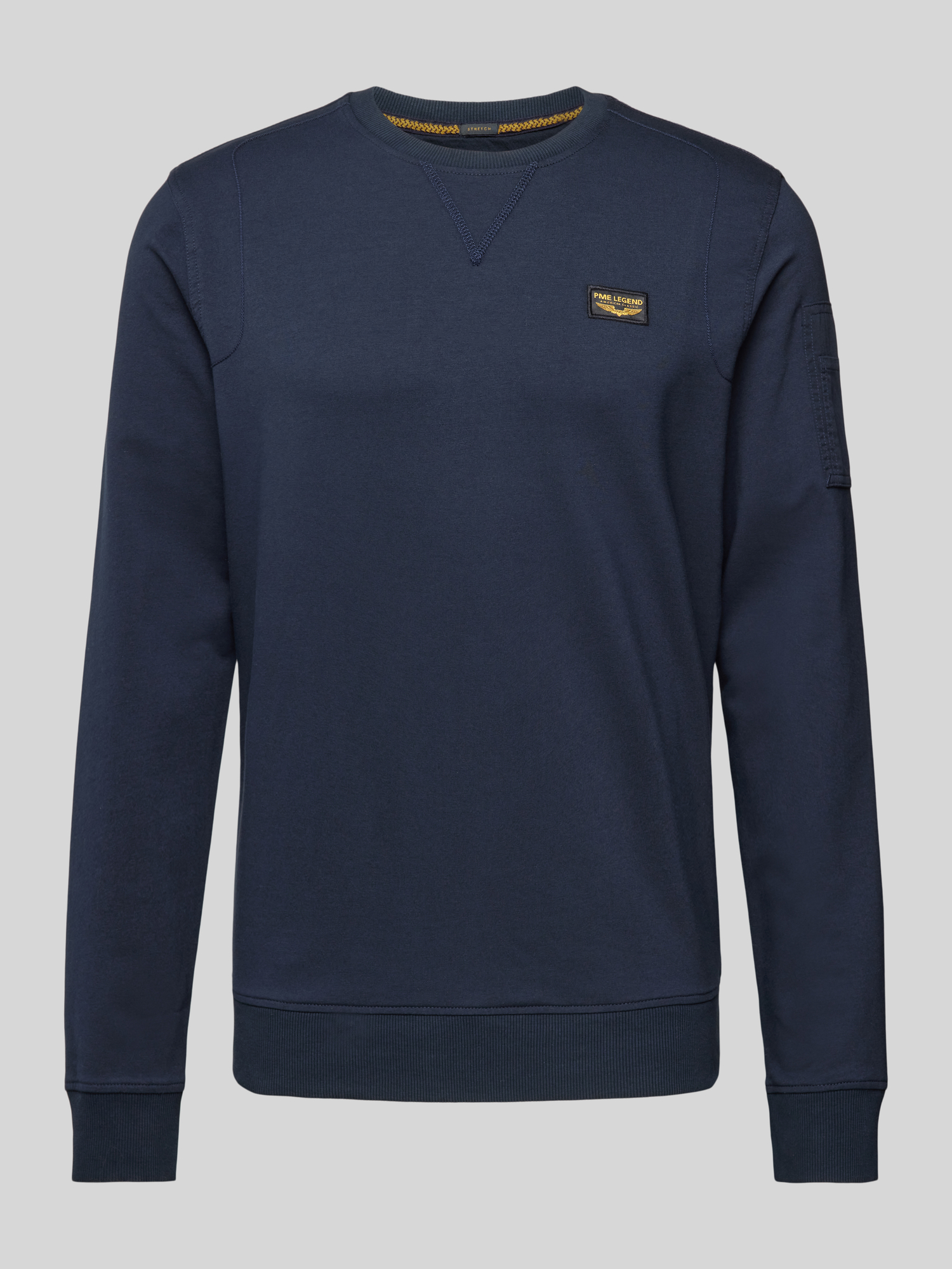 PME-Legend Herren Sweatshirt CREWNECK AMERICAN CLASSIC - Regular Fit - Bild 5