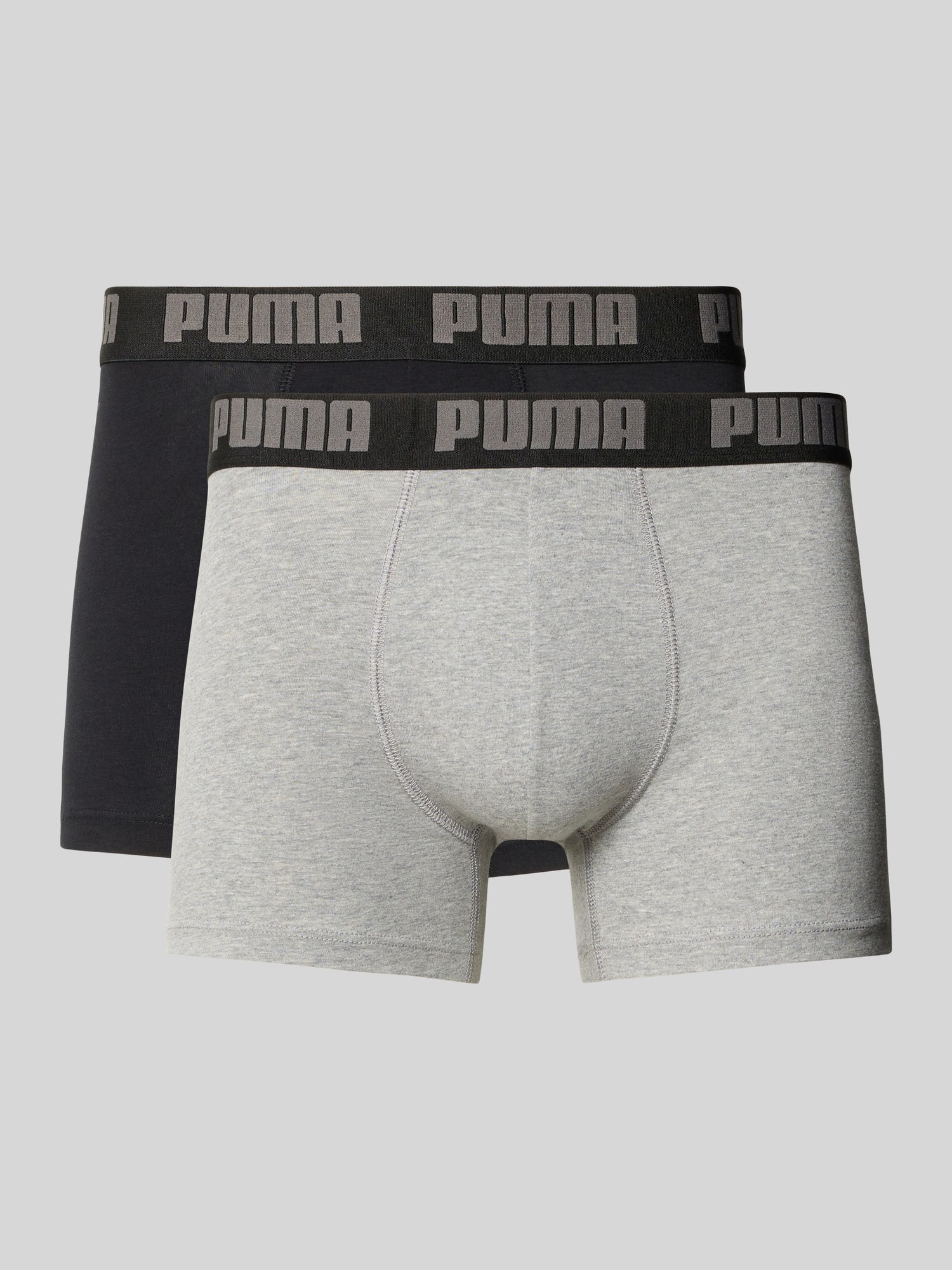 Puma Herren Hellgrau Boxershorts, Grau, Gr. Xl