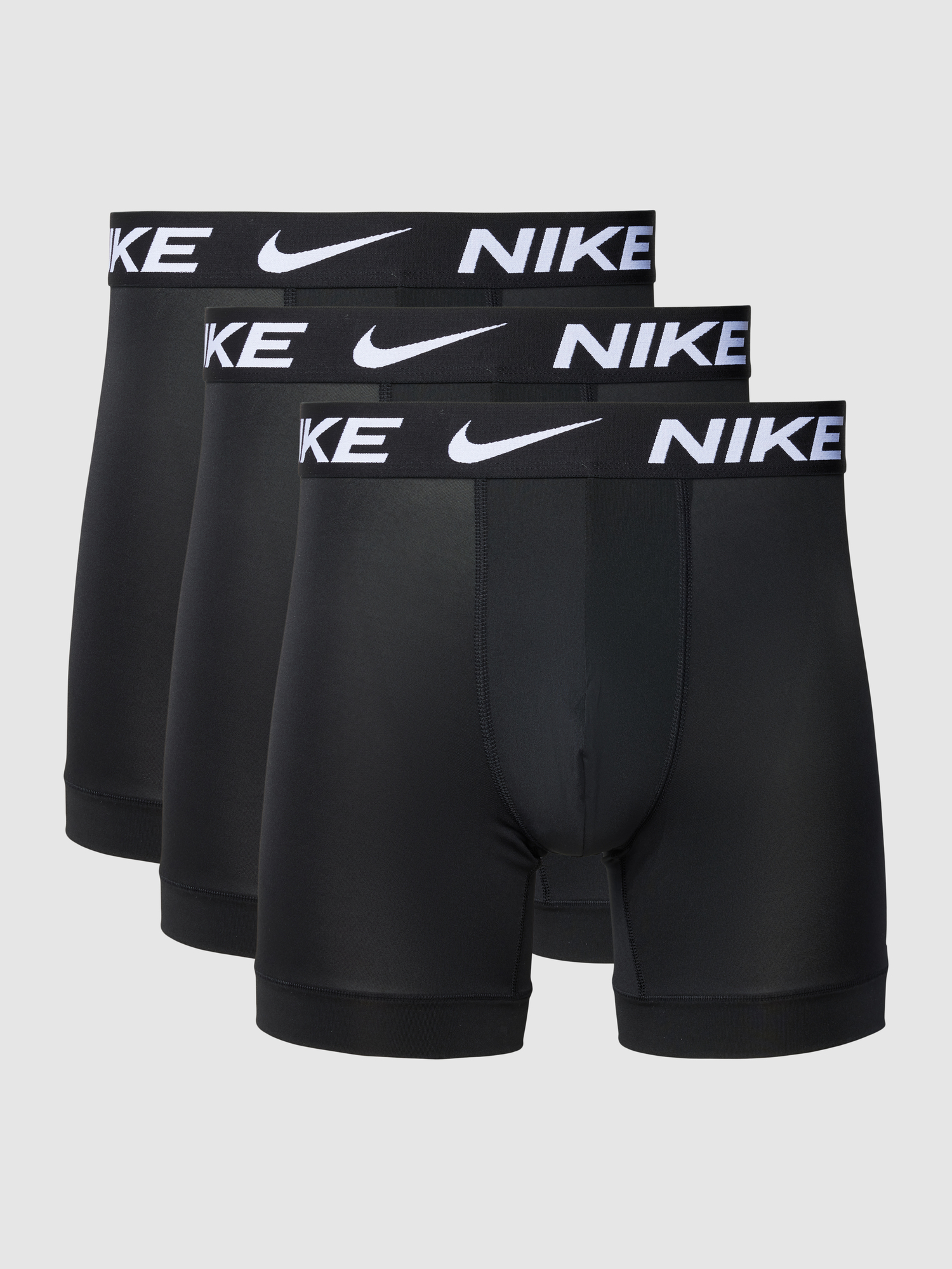 VAN GRAAF Nike Herren Schwarz Boxershort 3Er Pack Extra Groß - Bild 5