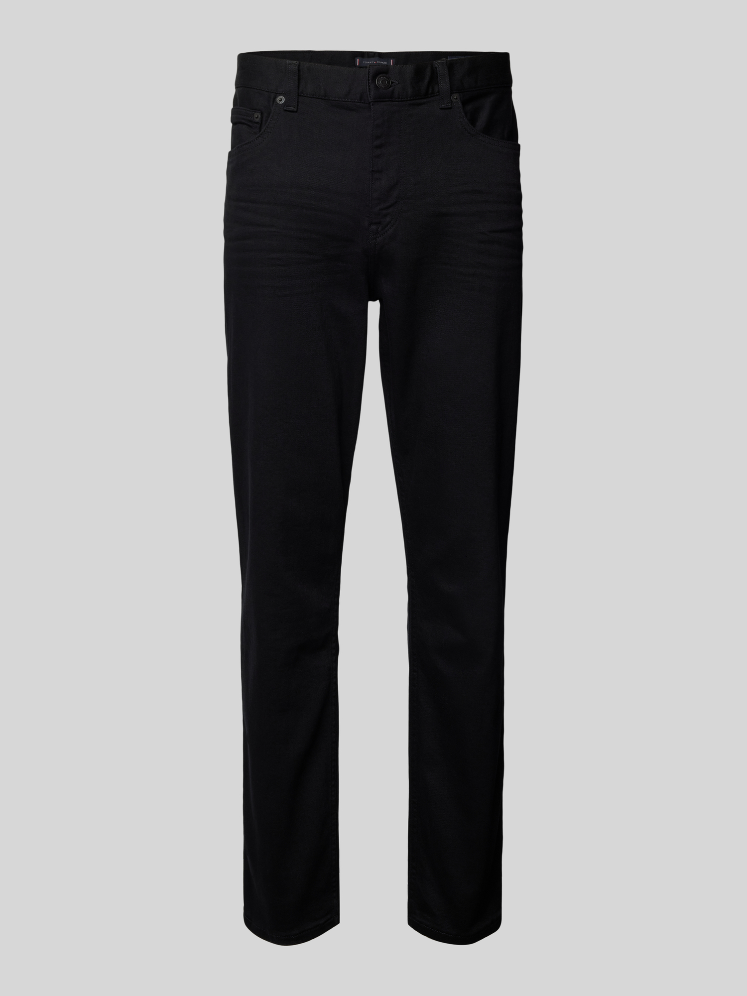 Tommy Hilfiger - Herren - Straight Leg Jeans - 38/32 - Schwarz
