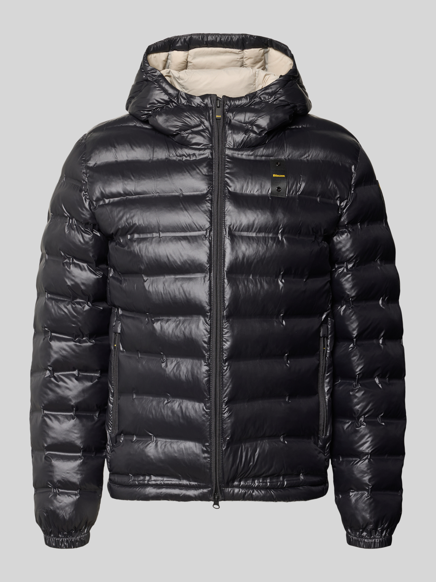 Blauer Usa Herren Daunenjacken Schwarz Gr. Extra Groß - Bild 4