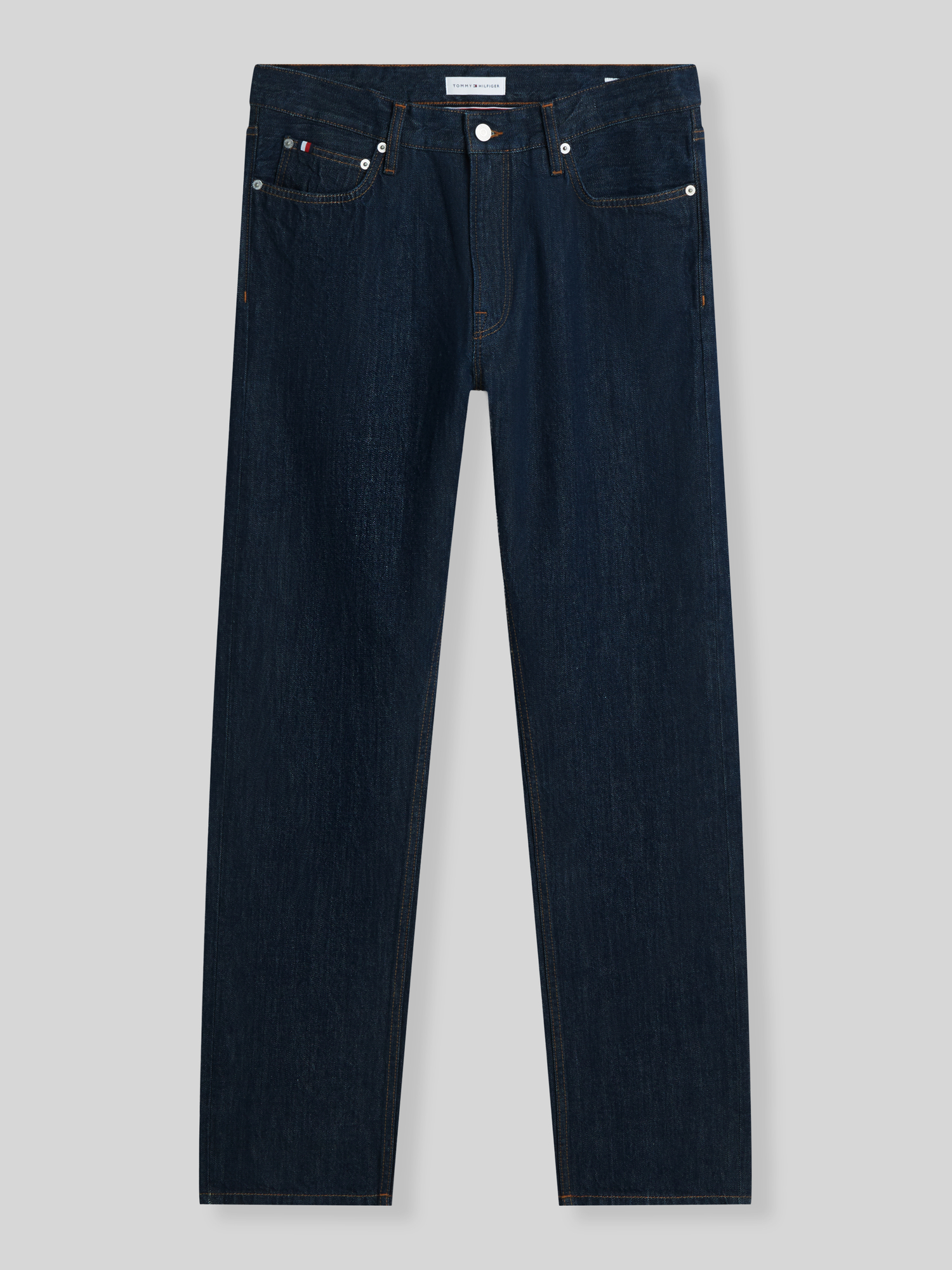 Tommy Hilfiger - Herren - Jeans - Straight Fit - 34/34 - Marine - Bild 6