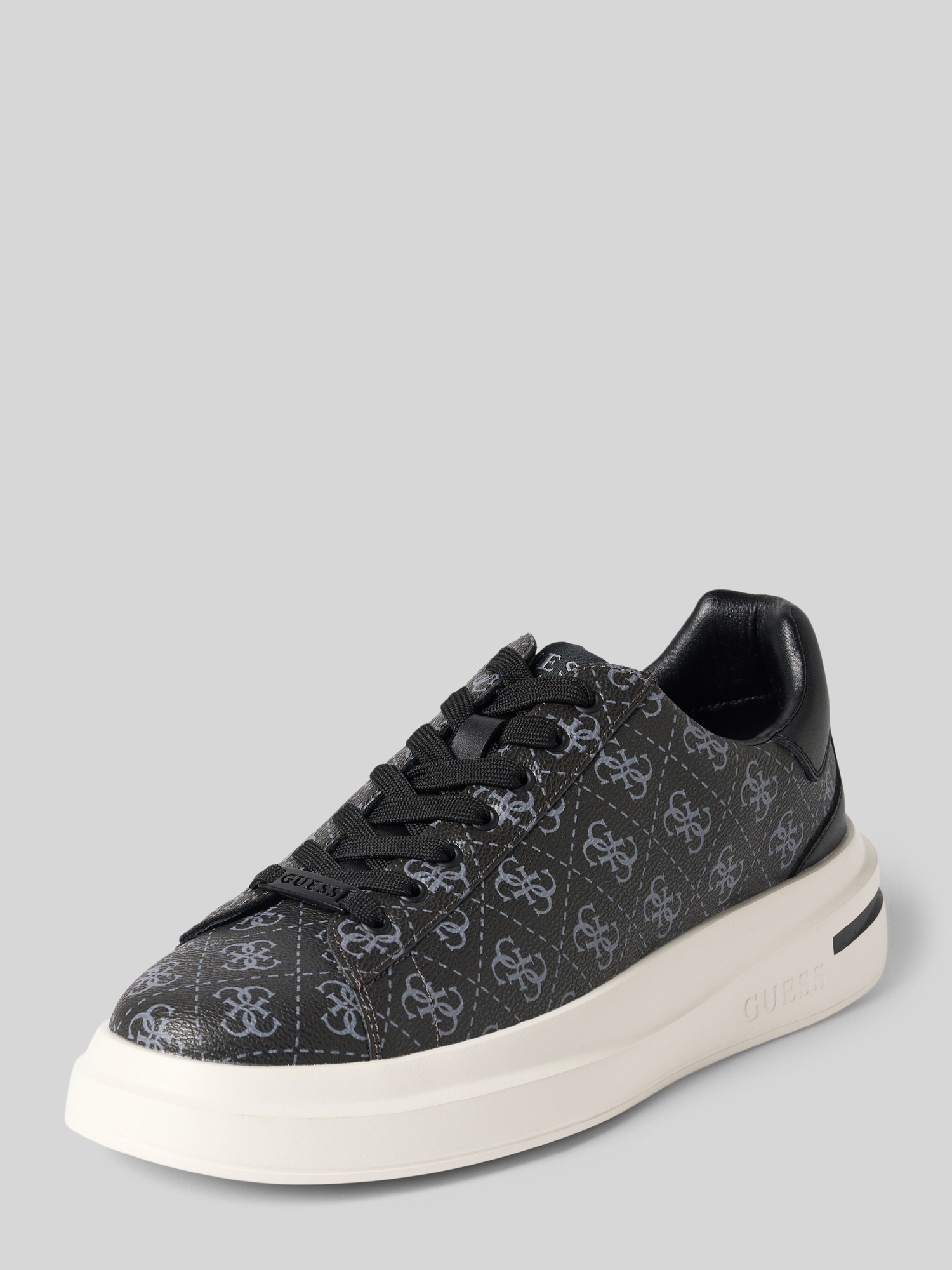 Guess Herren Schwarz Sneakers Fmfeal Ele12 45 - Bild 3
