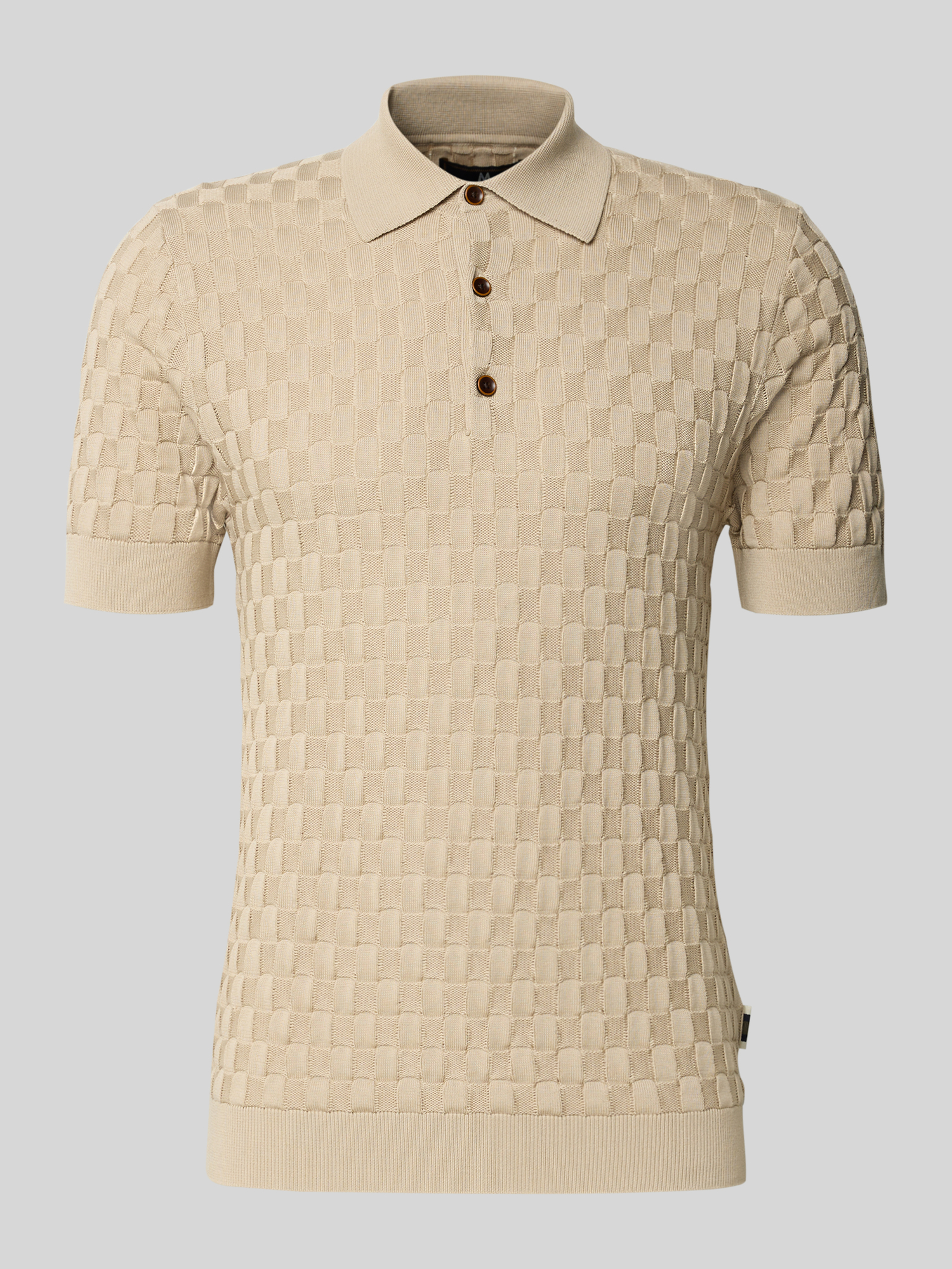 Matinique - Poloshirt - Slim Fit - L - Mittelgrau Melange