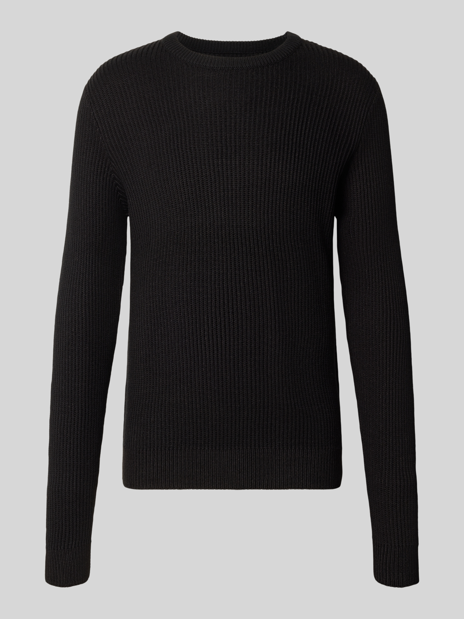 JACK & JONES - Herren - Pullover - Rundhalsausschnitt - Schwarz - XL