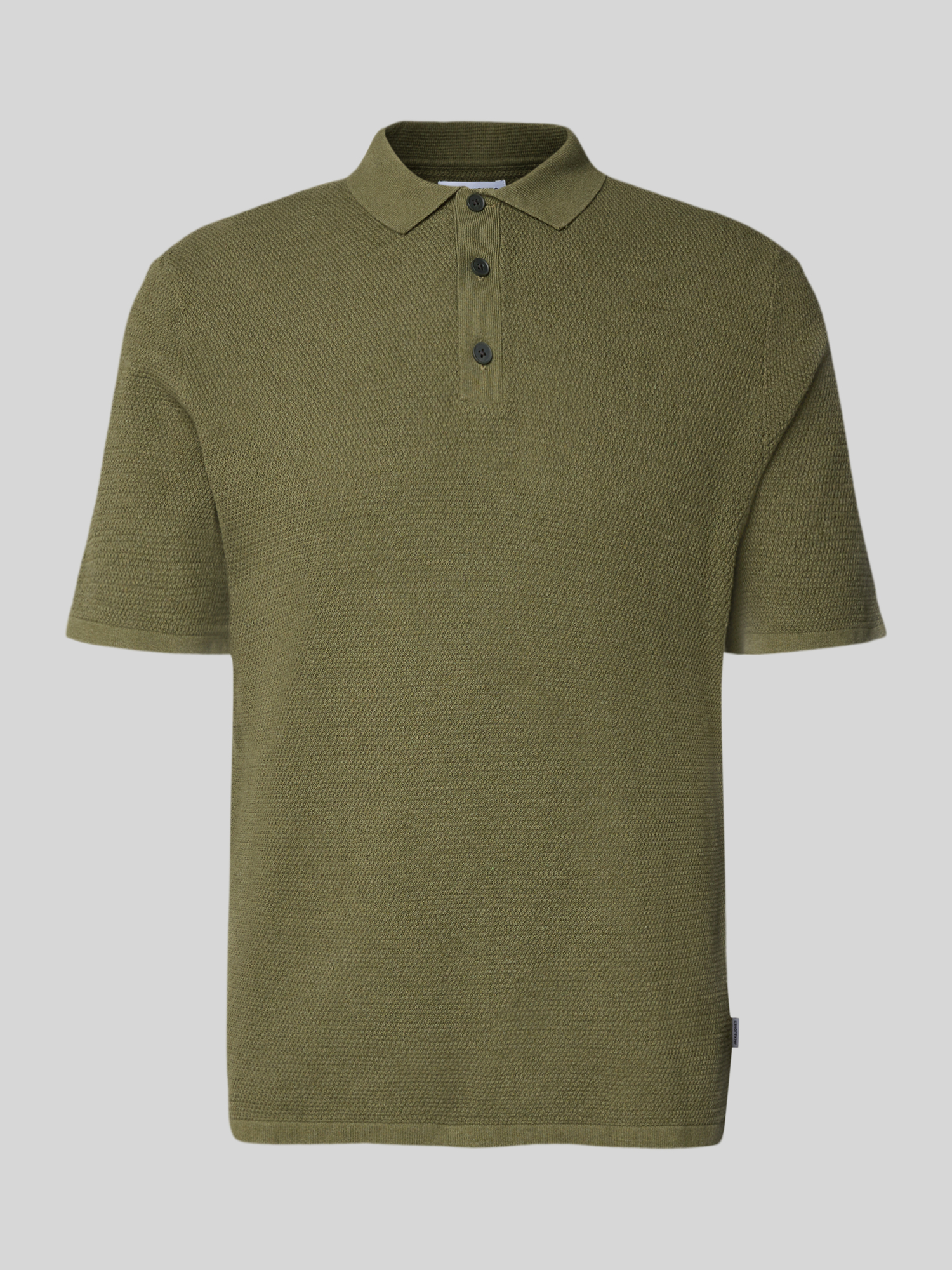 jack & jones Herren Poloshirt - Regular Fit - Oliv - S