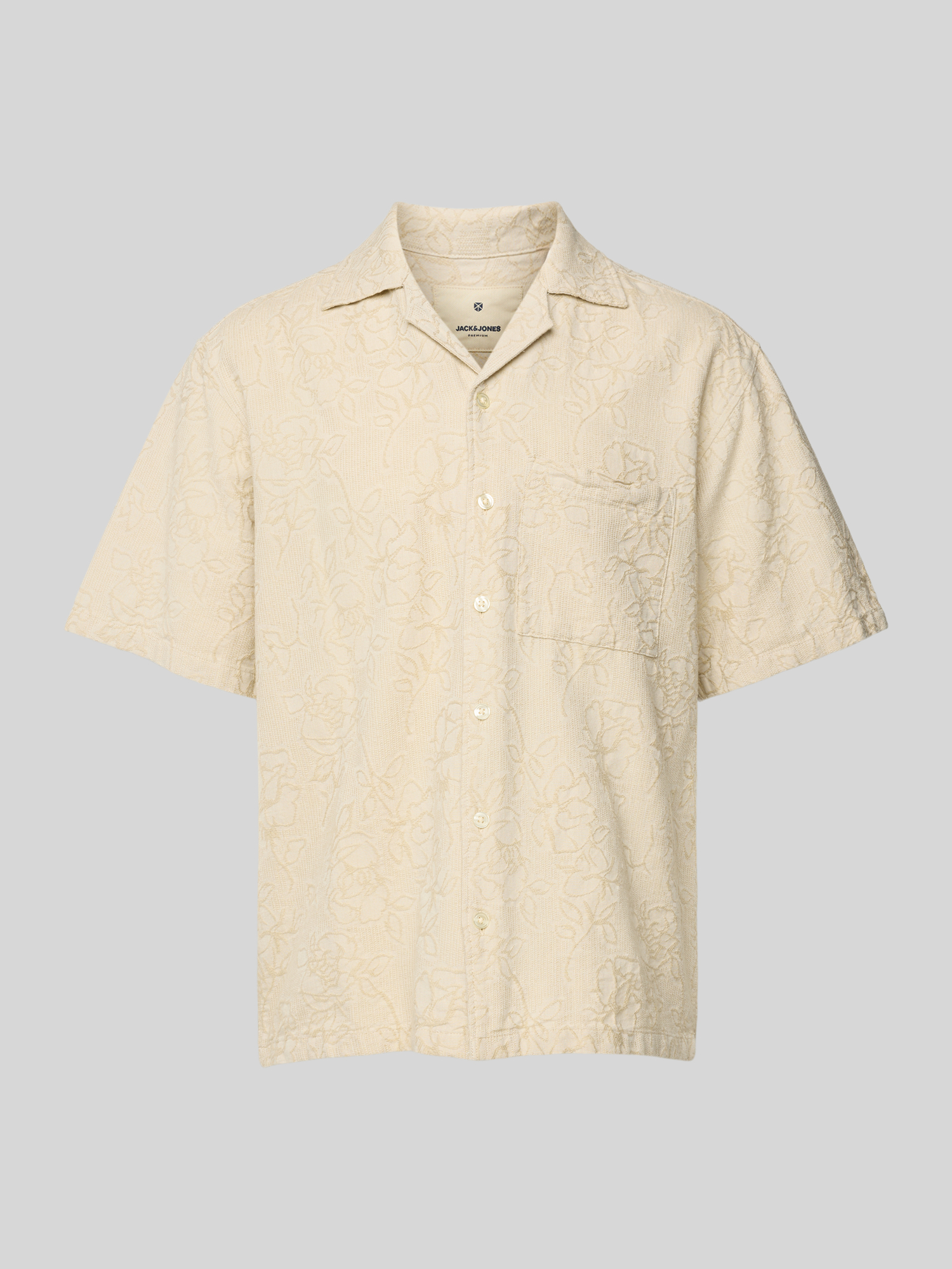 Jack & Jones Premium - Hemd - Regular Fit - S - Offwhite
