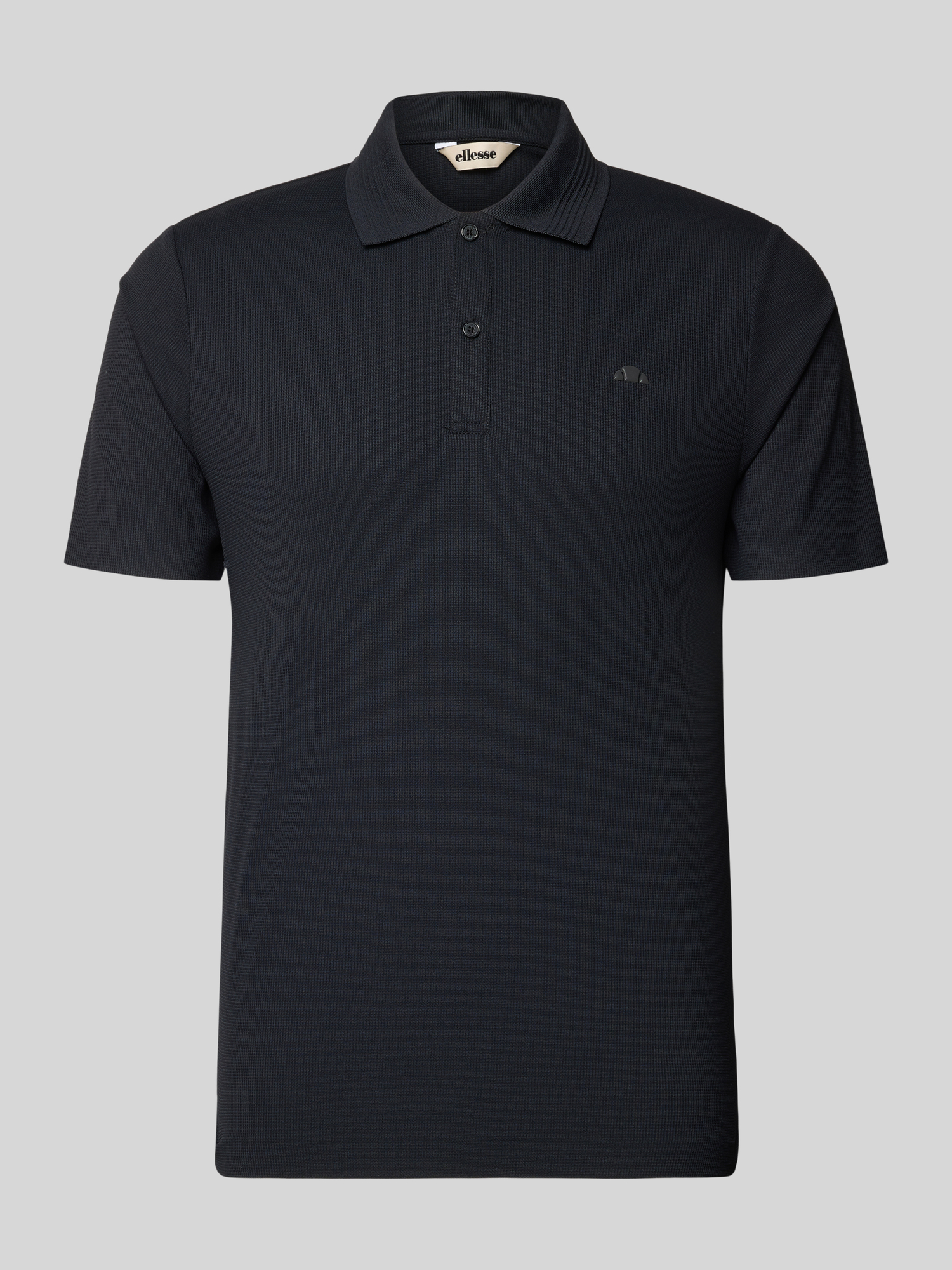 Ellesse Herren Poloshirt Schwarz Gr. S