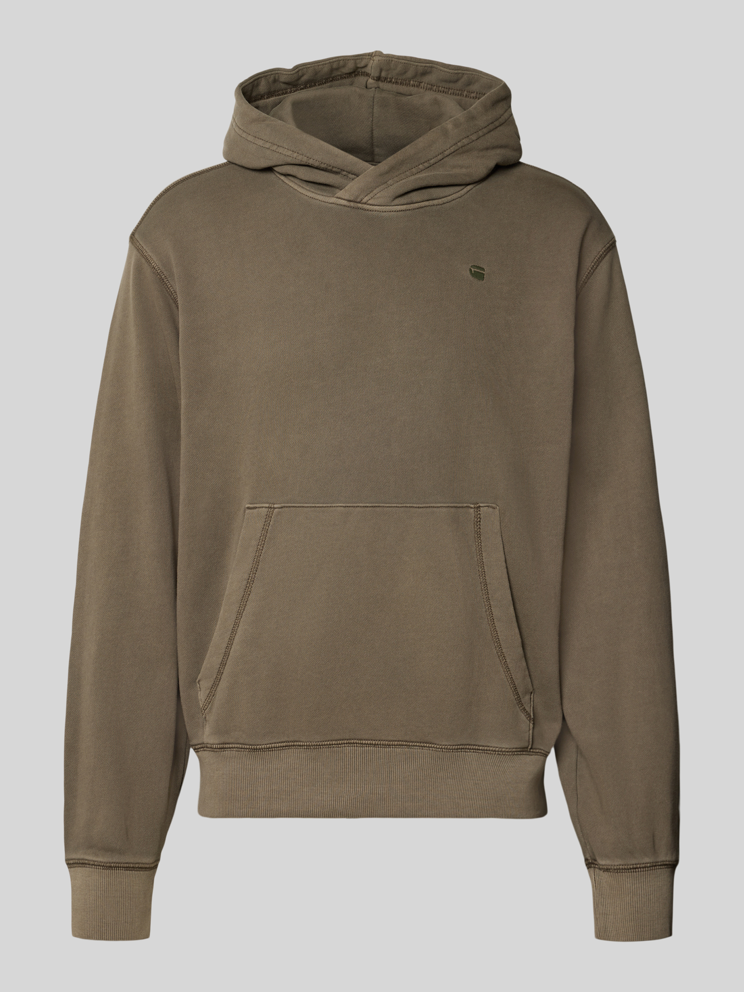 G-Star Raw Herren Khaki Hoodies, Grün, Gr. Xl