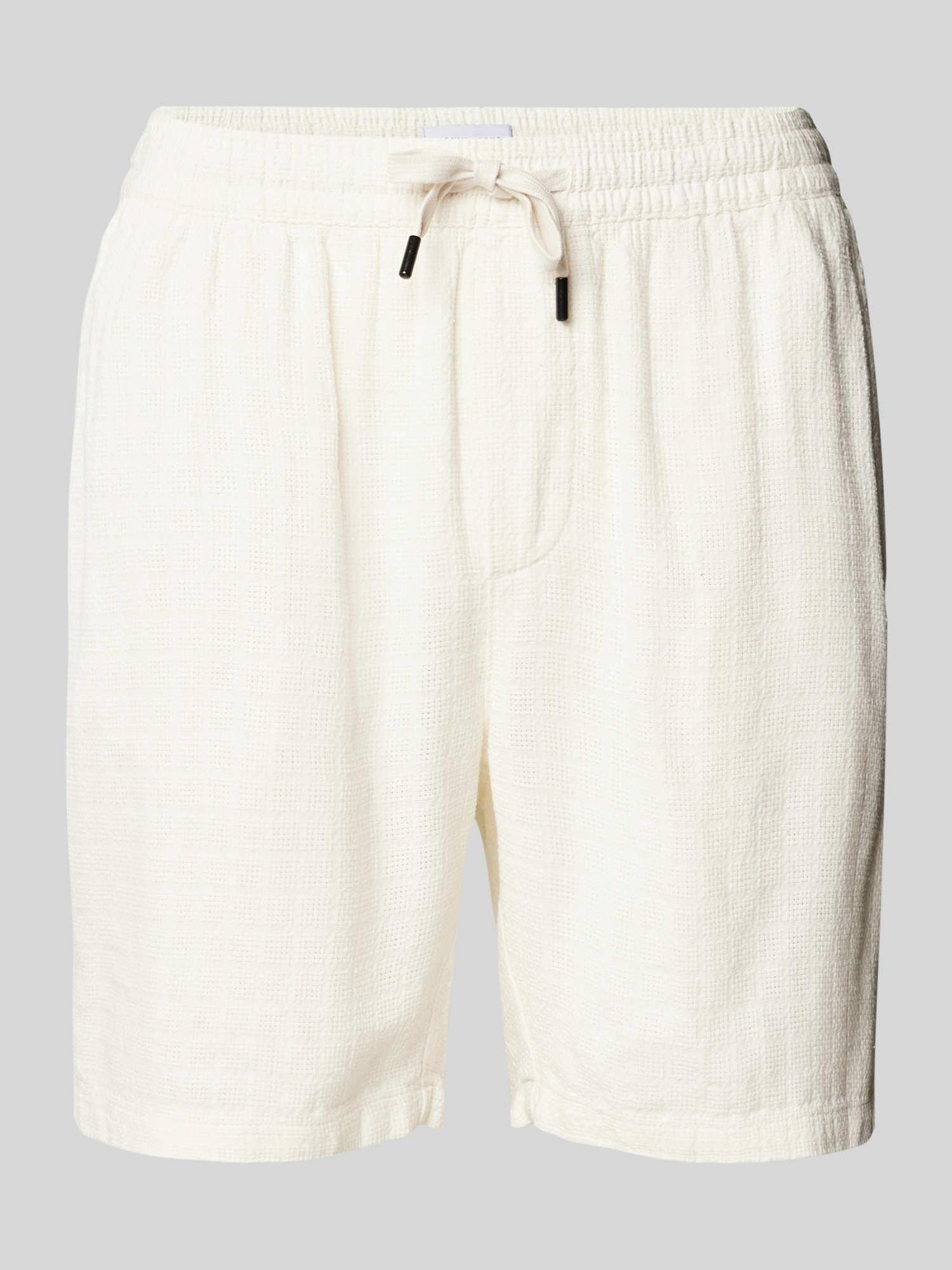 Only & Sons Herren Leinen-Mix Bermuda Shorts - Offwhite - Gr. XL